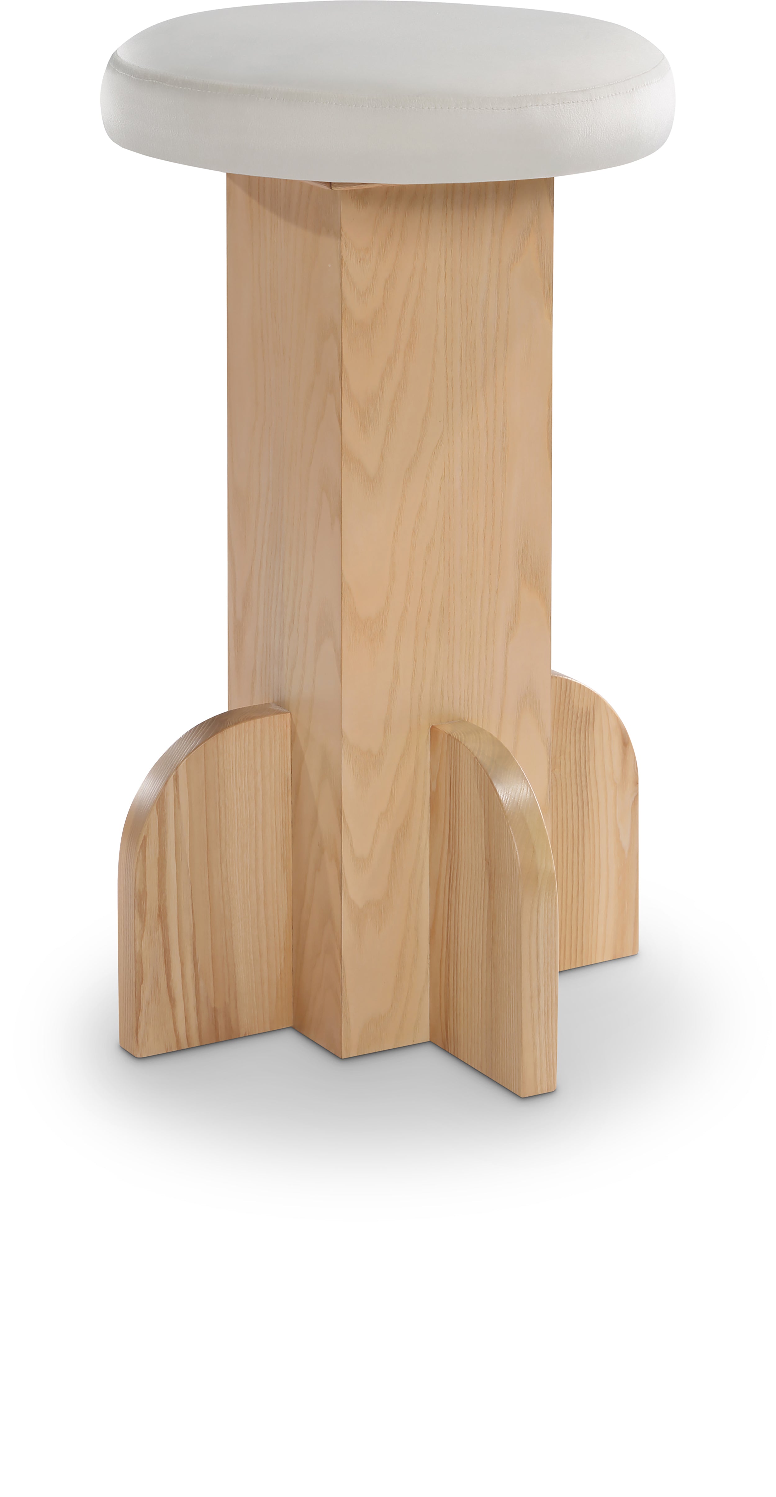 Wyatt Velvet Stool
