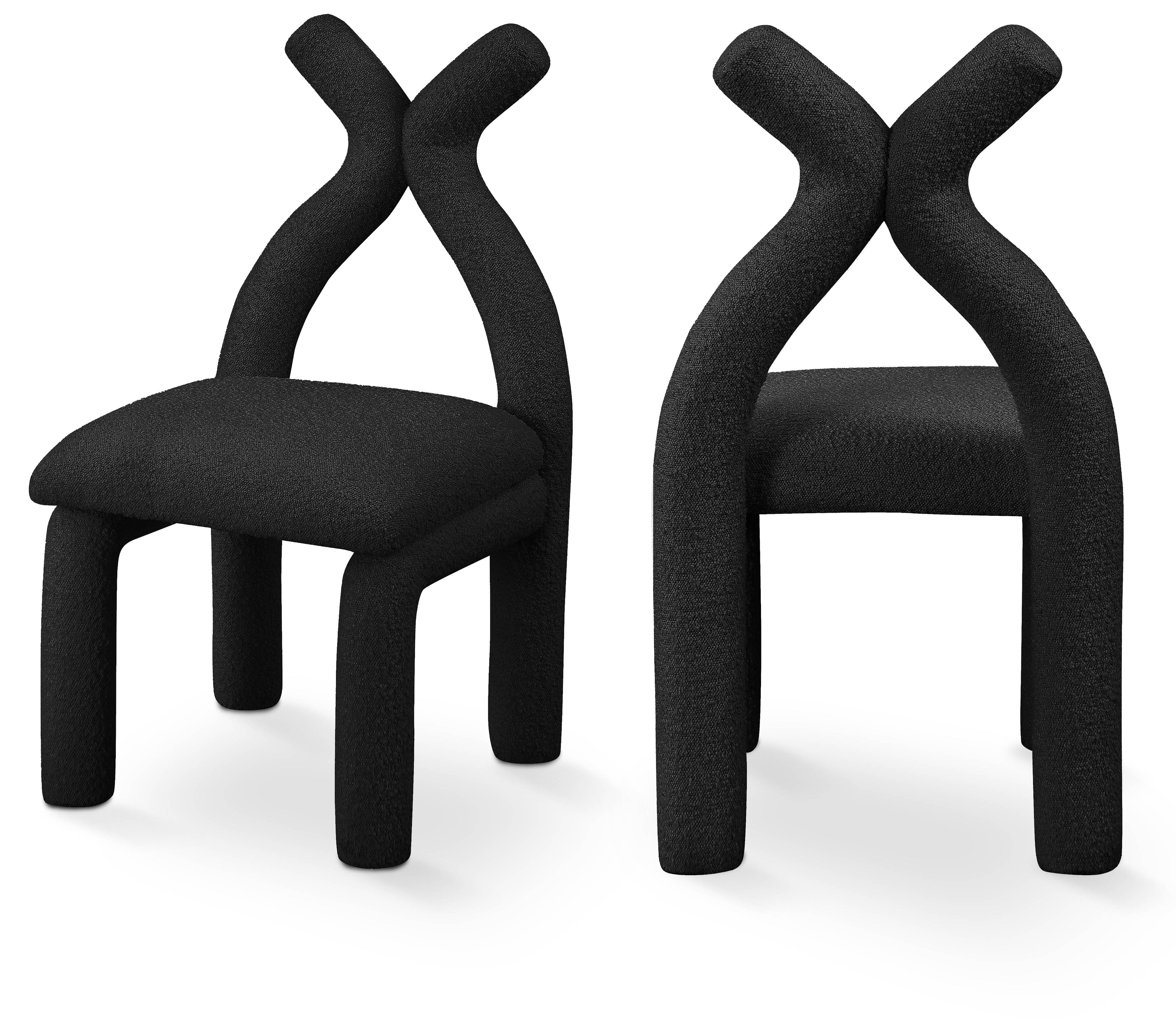 Xena Boucle Fabric Accent/Dining Chair