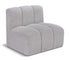 Arc Boucle Fabric Straight Chair