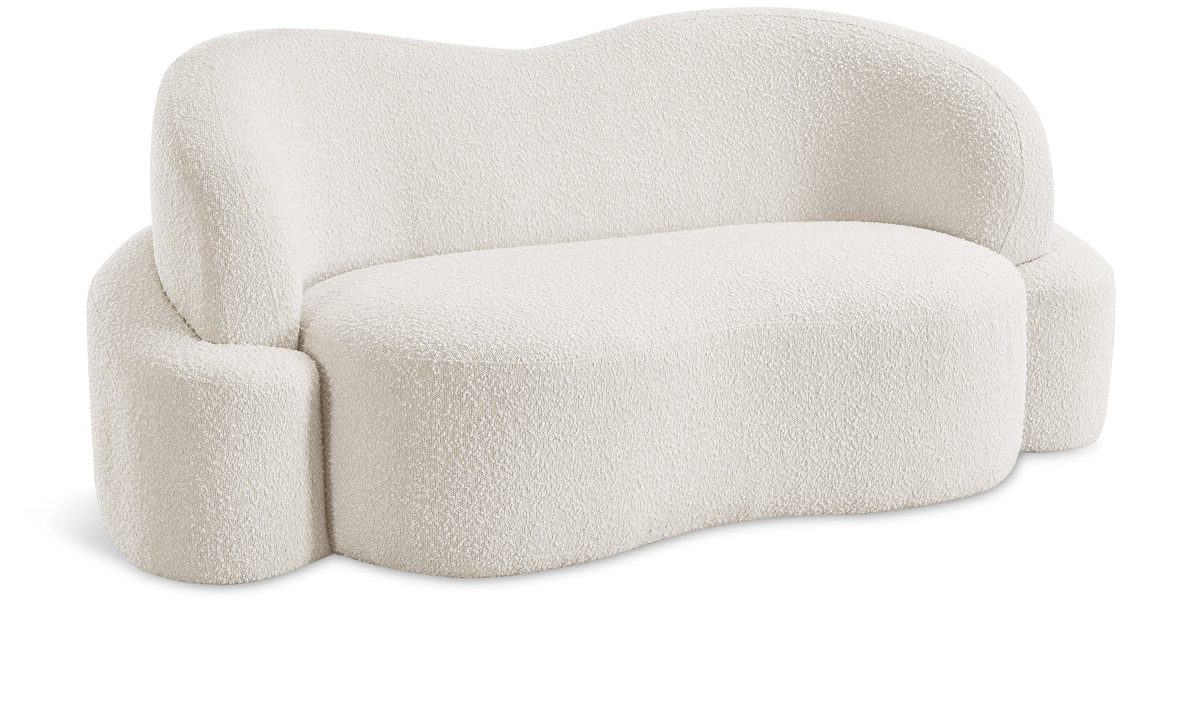 Principessa Boucle Fabric Loveseat