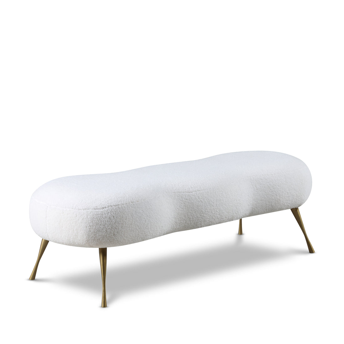 Nube-White-Faux-Sheepskin-Fur-Bench