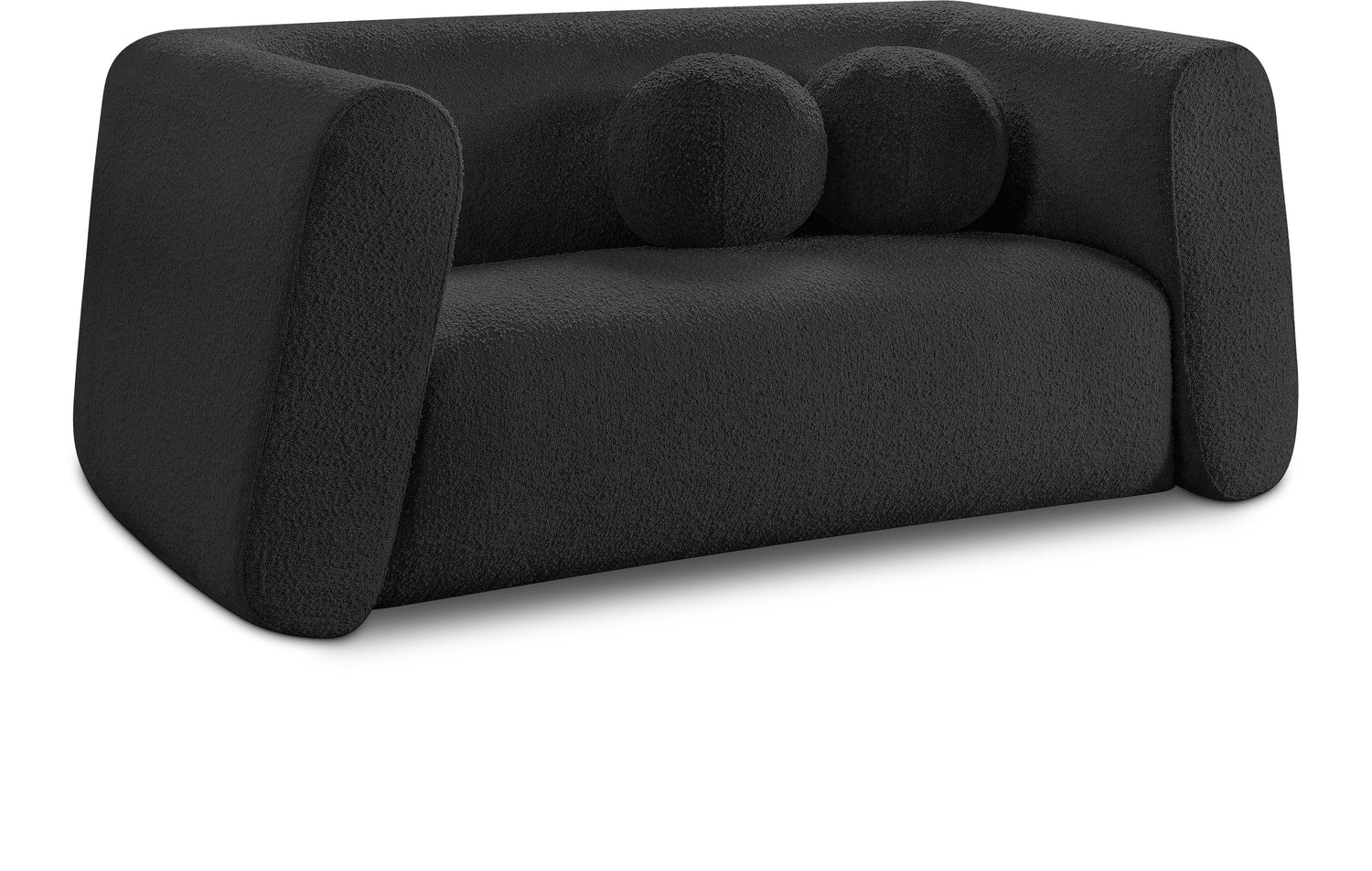 Abbington Boucle Fabric Loveseat