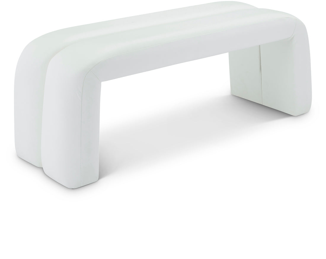 Arc-Vegan-Leather-Bench