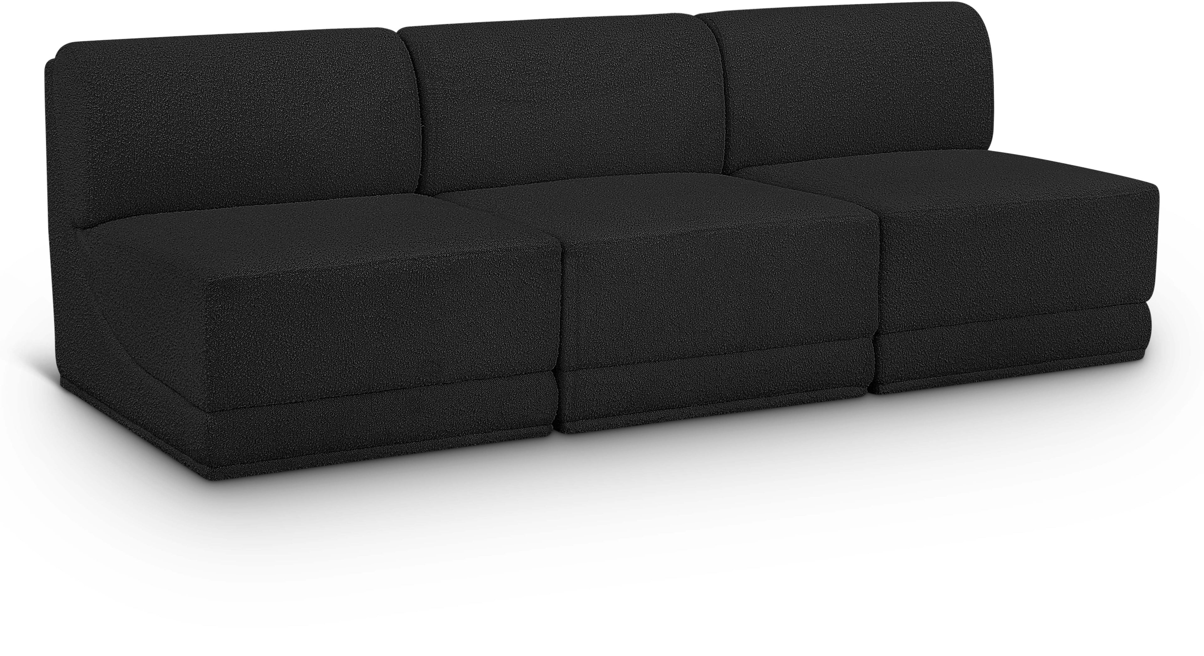 Ollie Boucle Fabric Modular Sofa