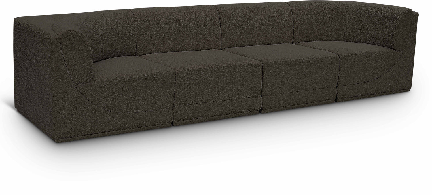 Ollie Boucle Fabric Modular Sofa