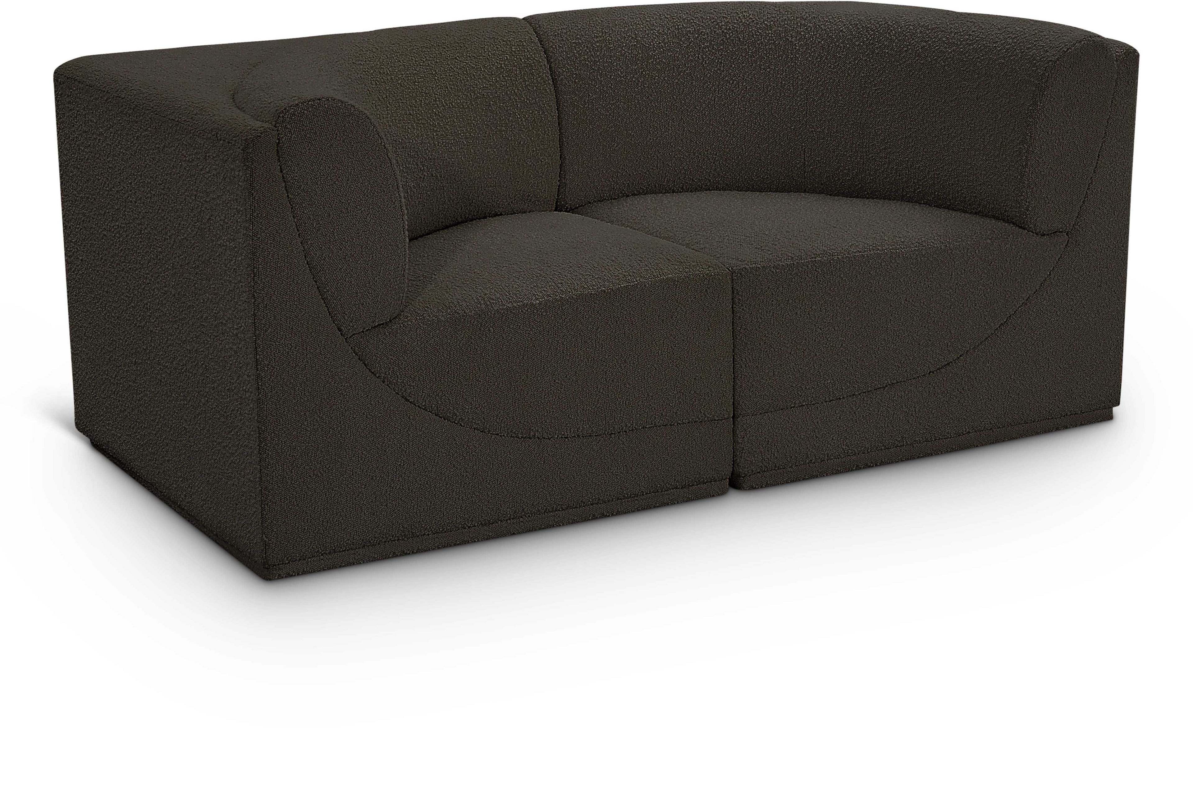 Ollie Boucle Fabric Modular Sofa