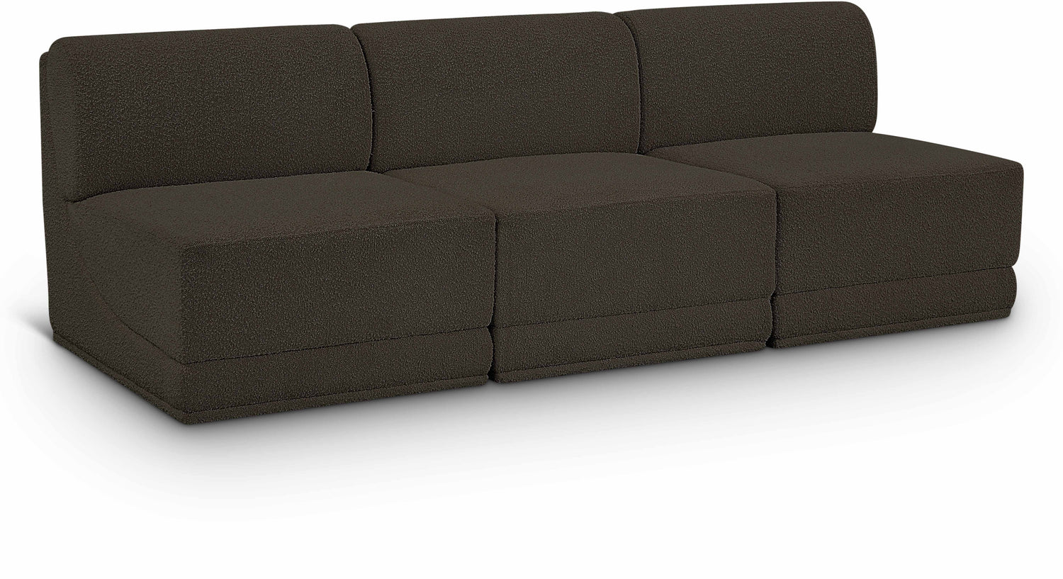 Ollie Boucle Fabric Modular Sofa