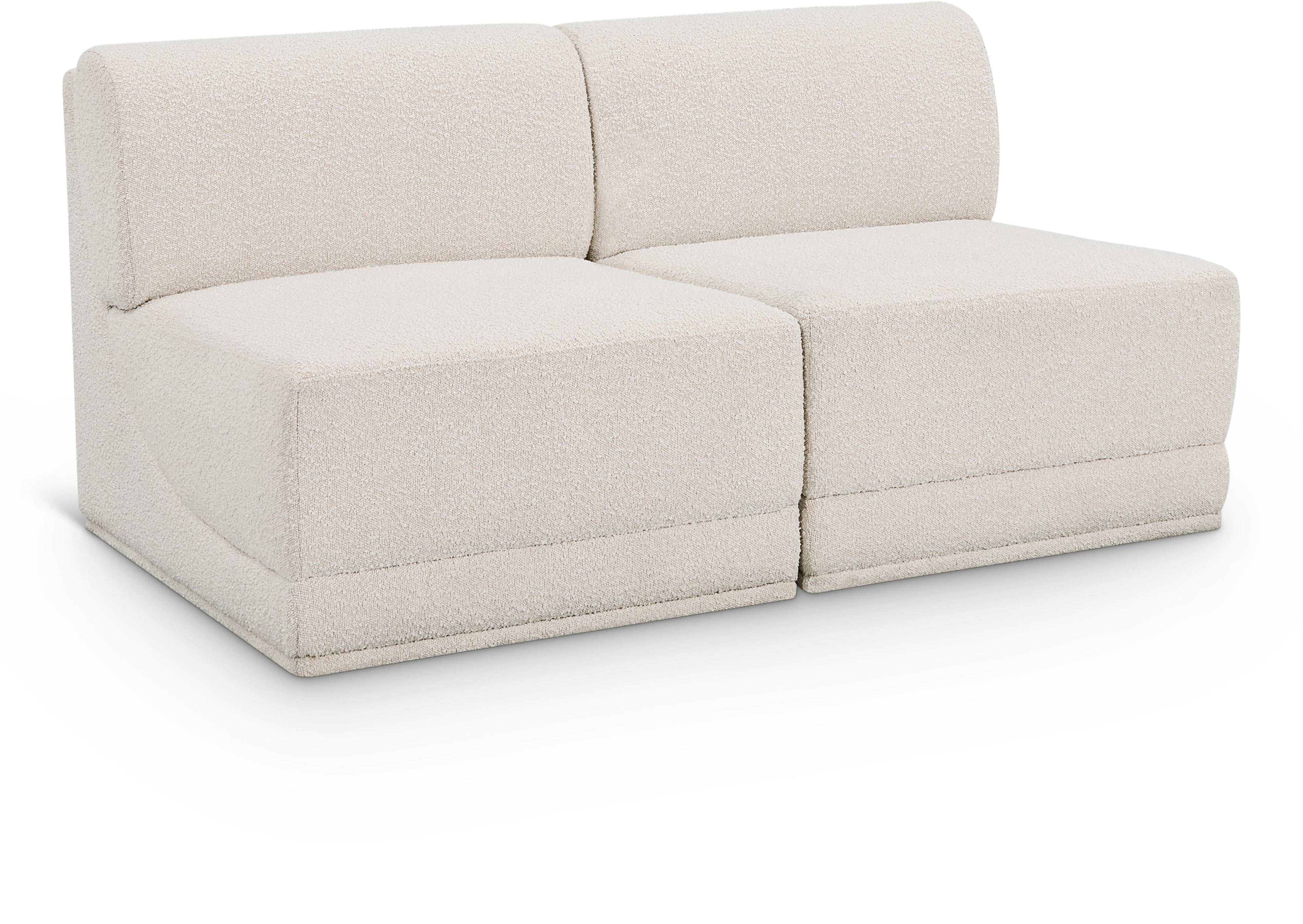 Ollie Boucle Fabric Modular Sofa