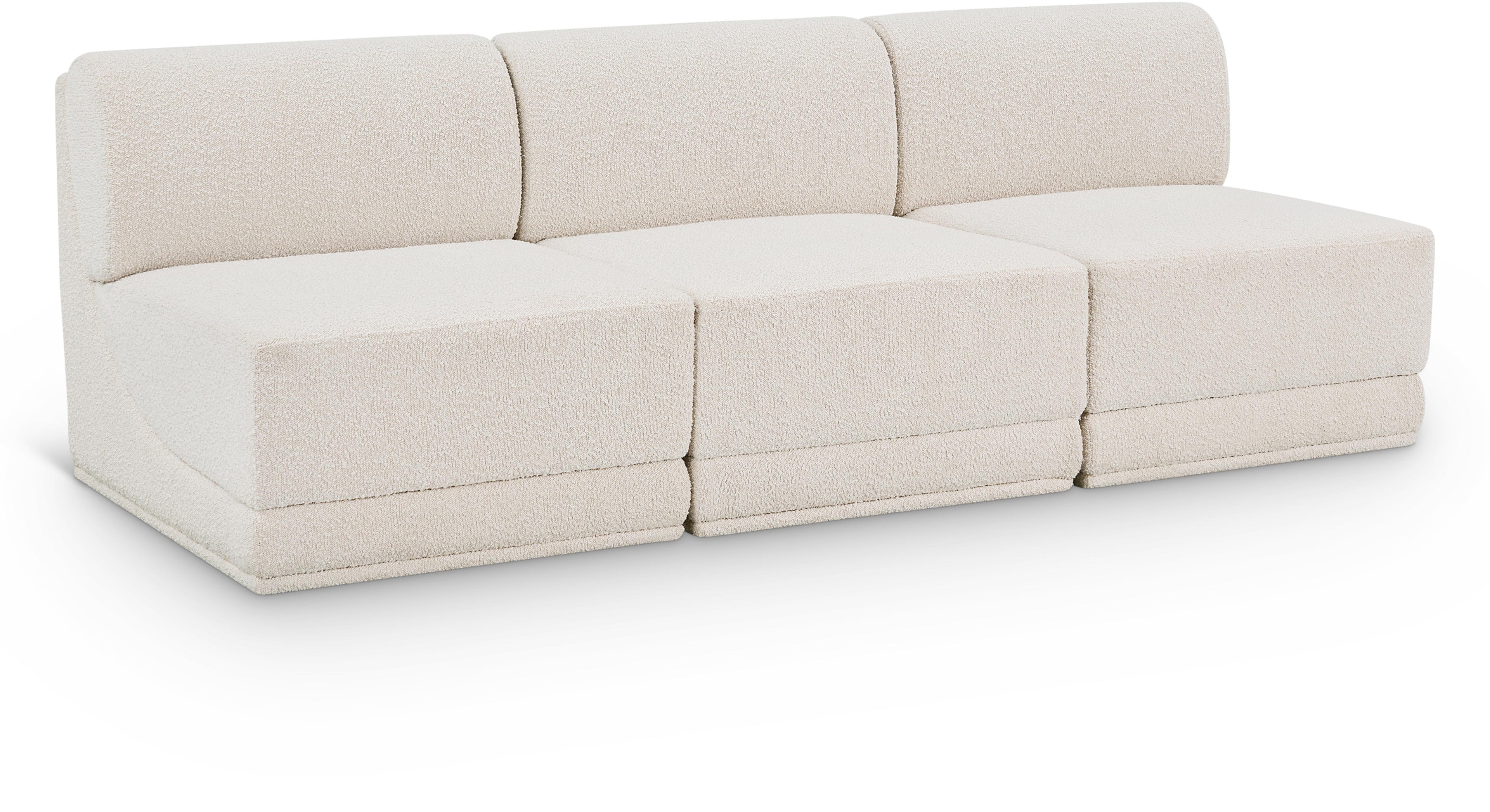 Ollie Boucle Fabric Modular Sofa