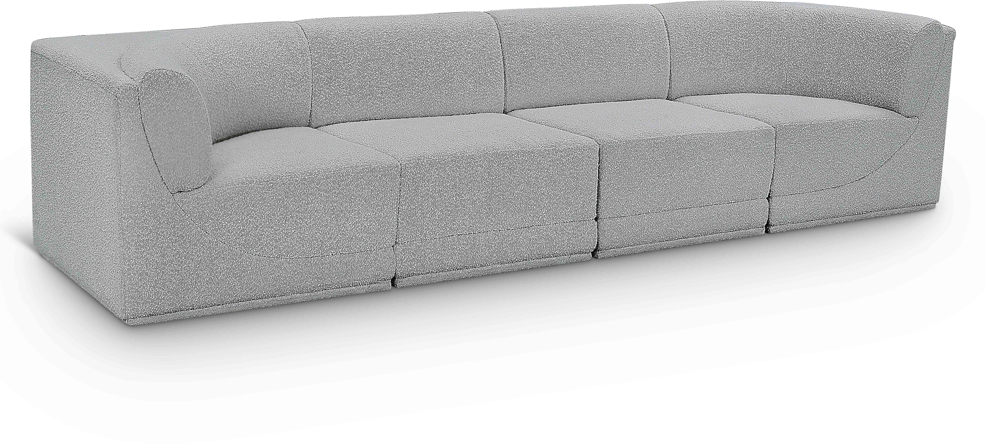 Ollie Boucle Fabric Modular Sofa