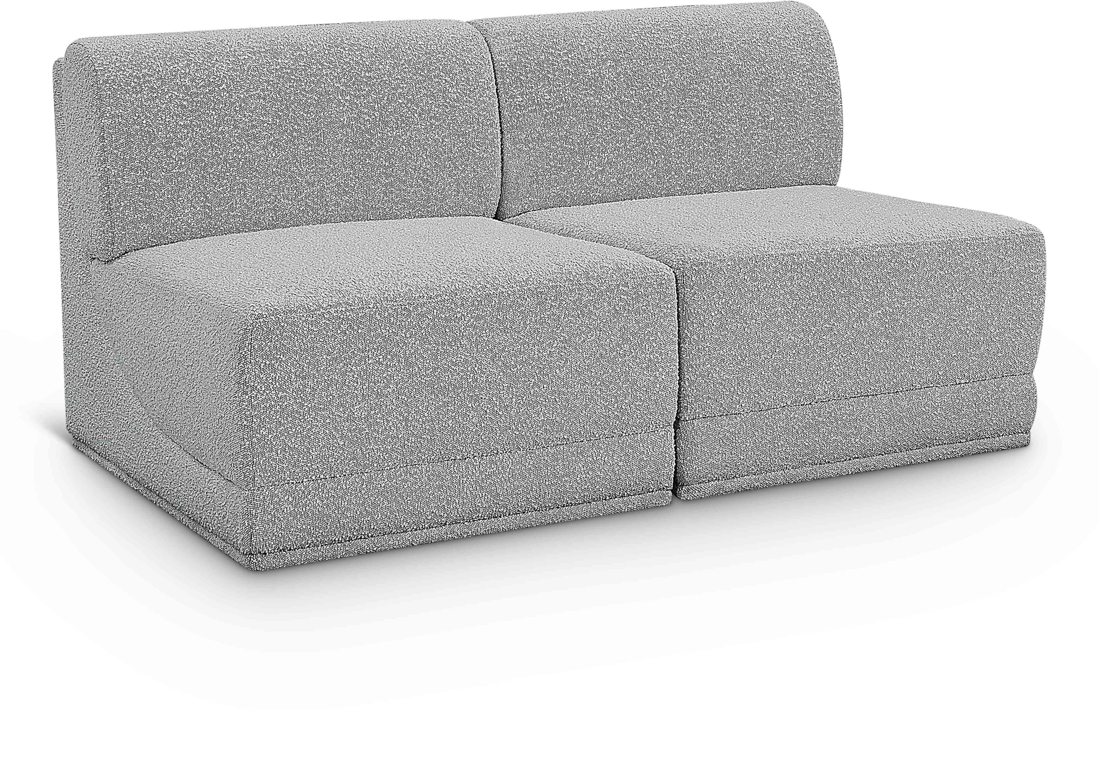 Ollie Boucle Fabric Modular Sofa