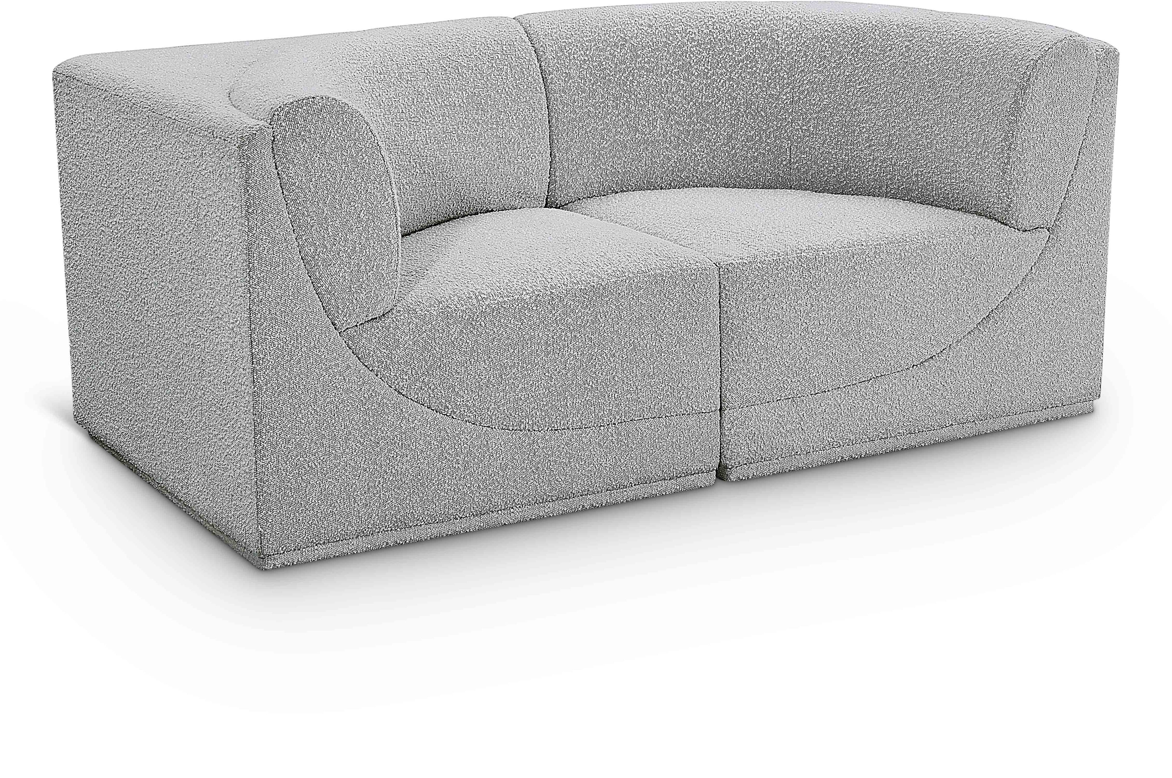 Ollie Boucle Fabric Modular Sofa