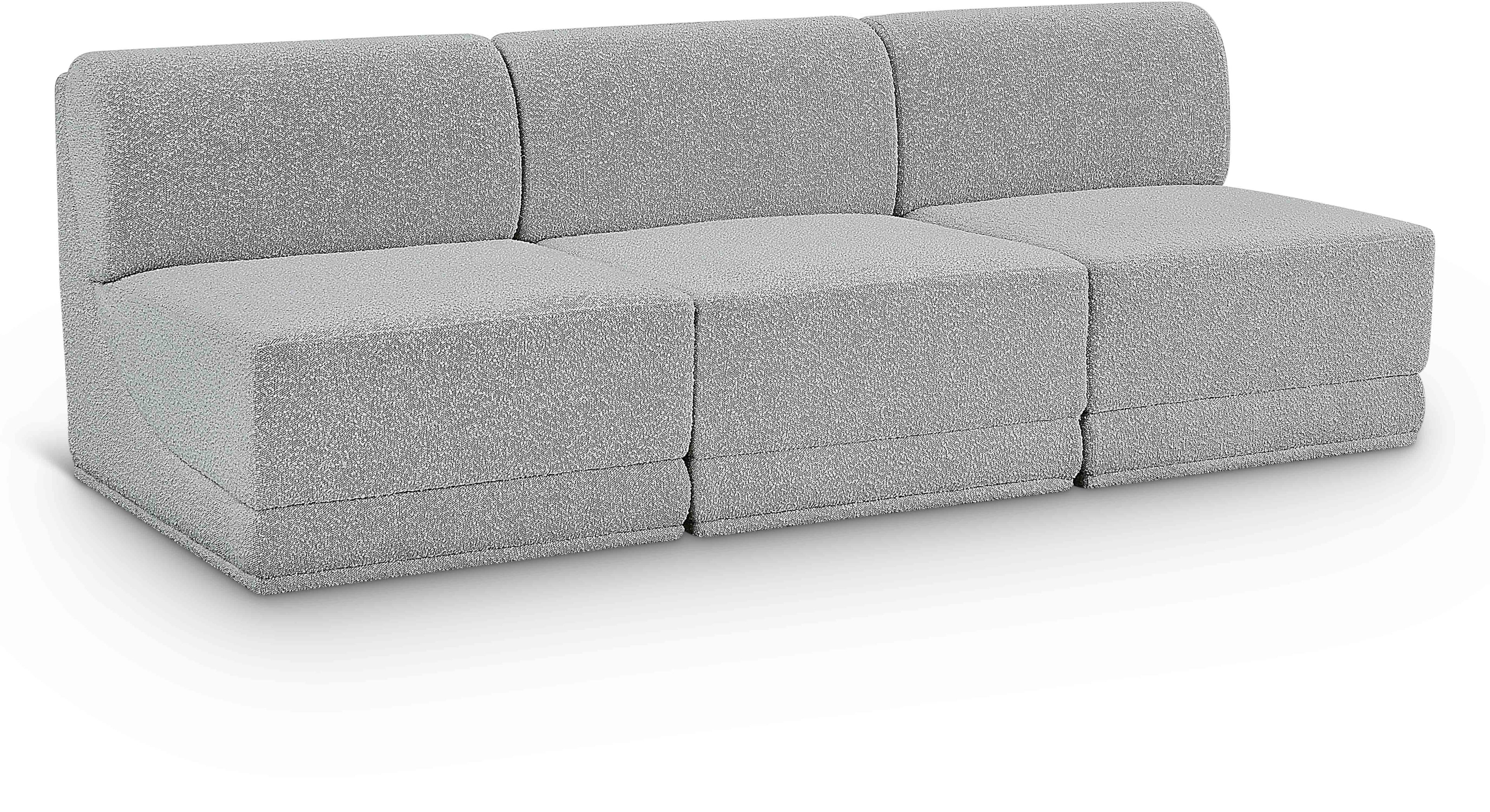 Ollie Boucle Fabric Modular Sofa