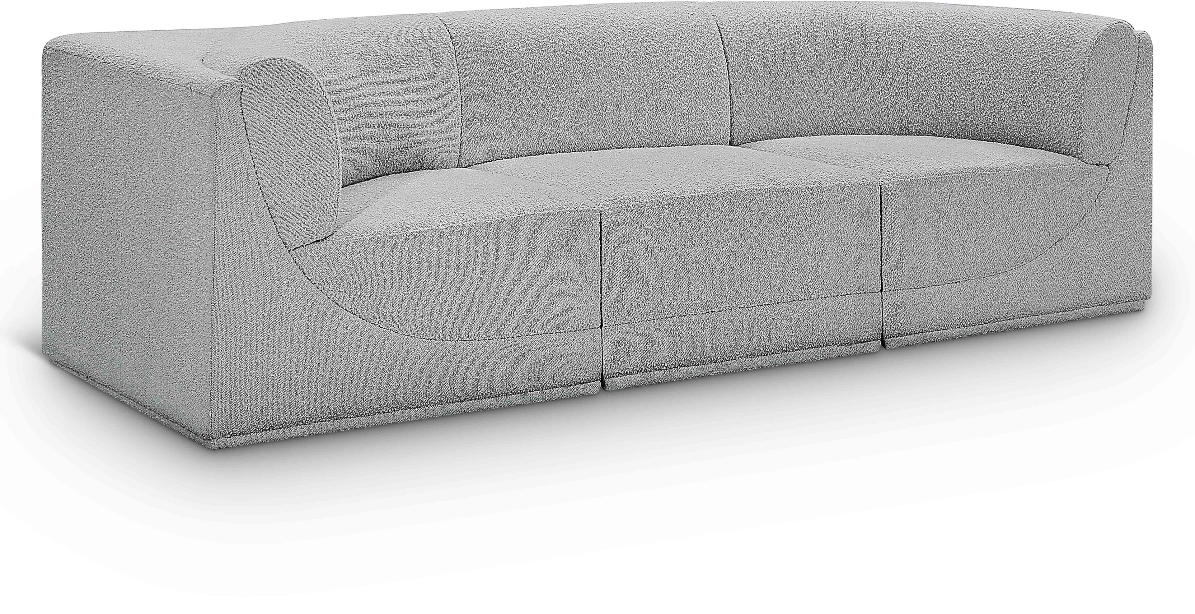 Ollie Boucle Fabric Modular Sofa