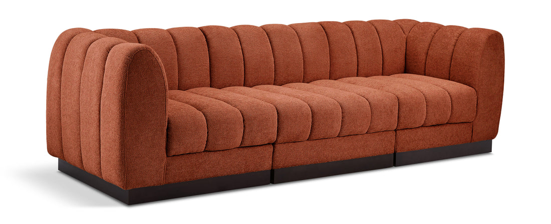 Quinn Chenille Fabric Modular Sofa