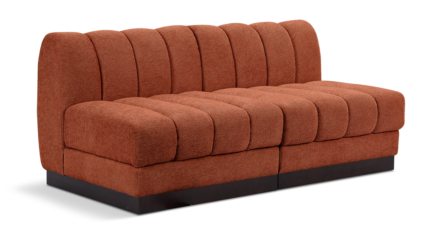 Quinn Chenille Fabric Modular Sofa