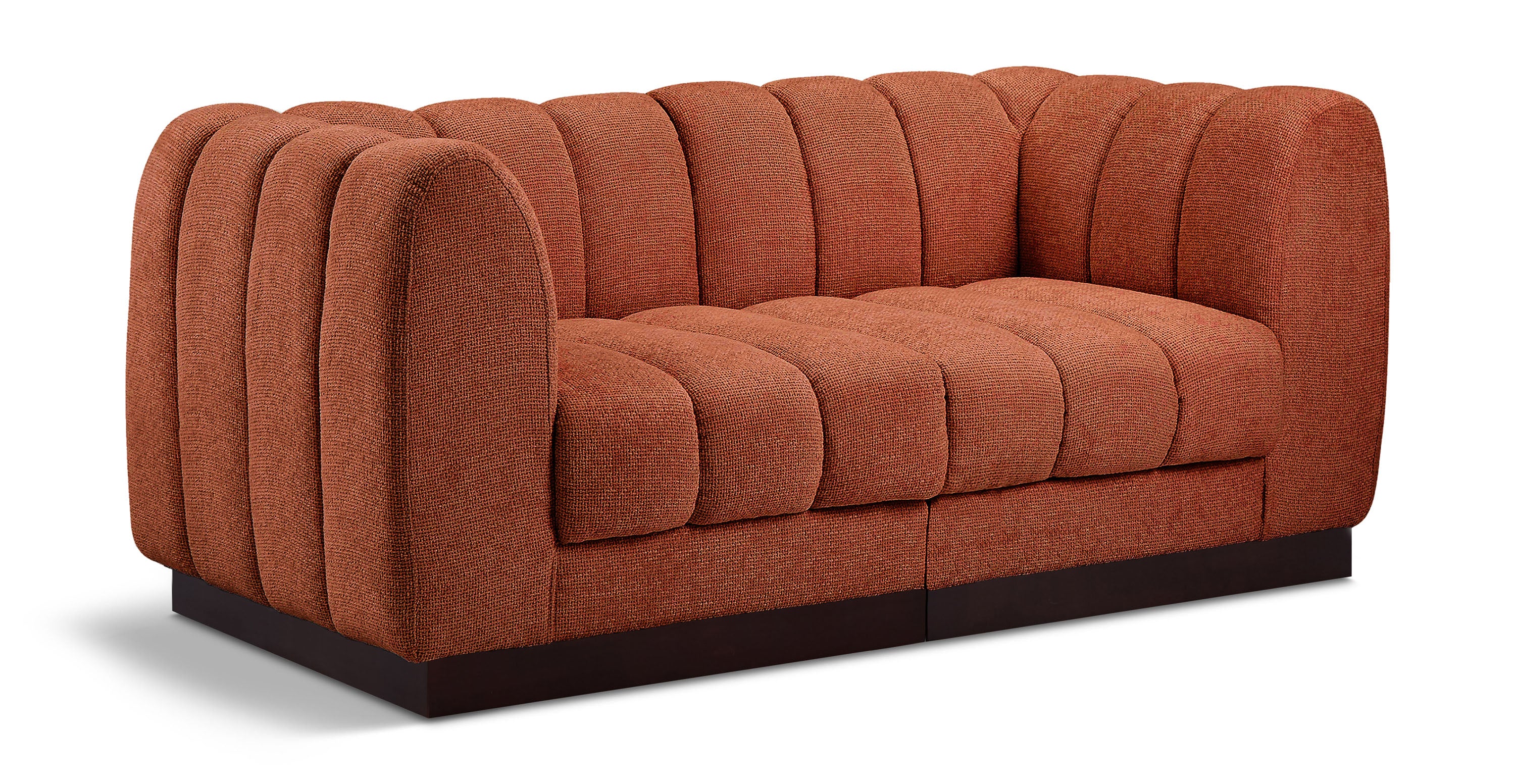 Quinn Chenille Fabric Modular Sofa