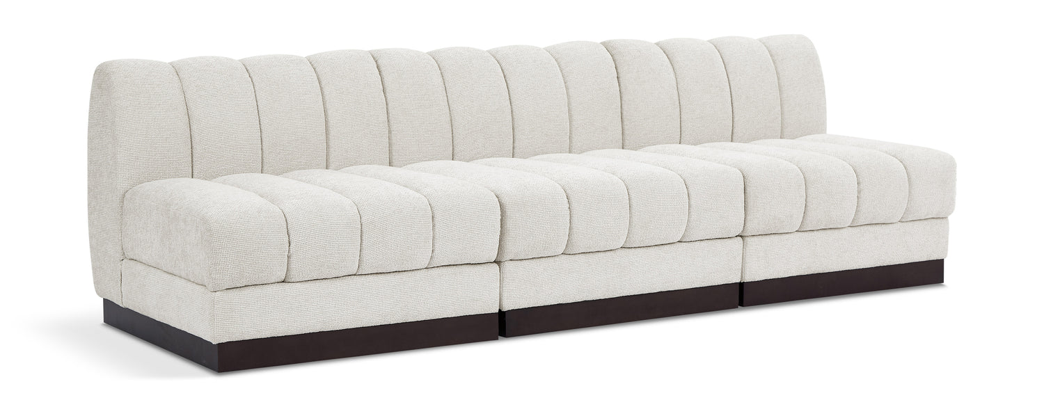 Quinn Chenille Fabric Modular Sofa