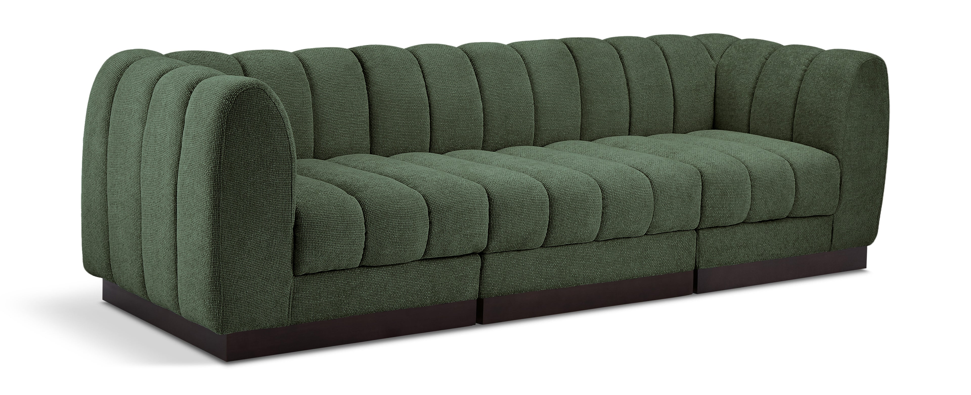 Quinn Chenille Fabric Modular Sofa