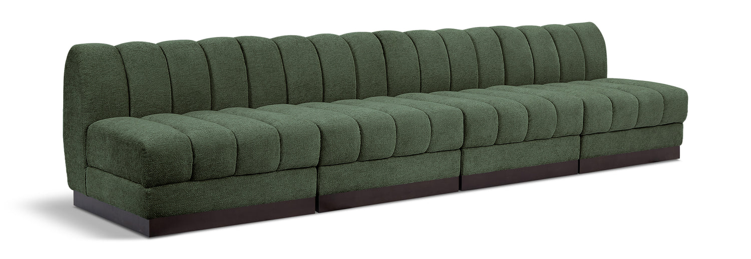 Quinn Chenille Fabric Modular Sofa