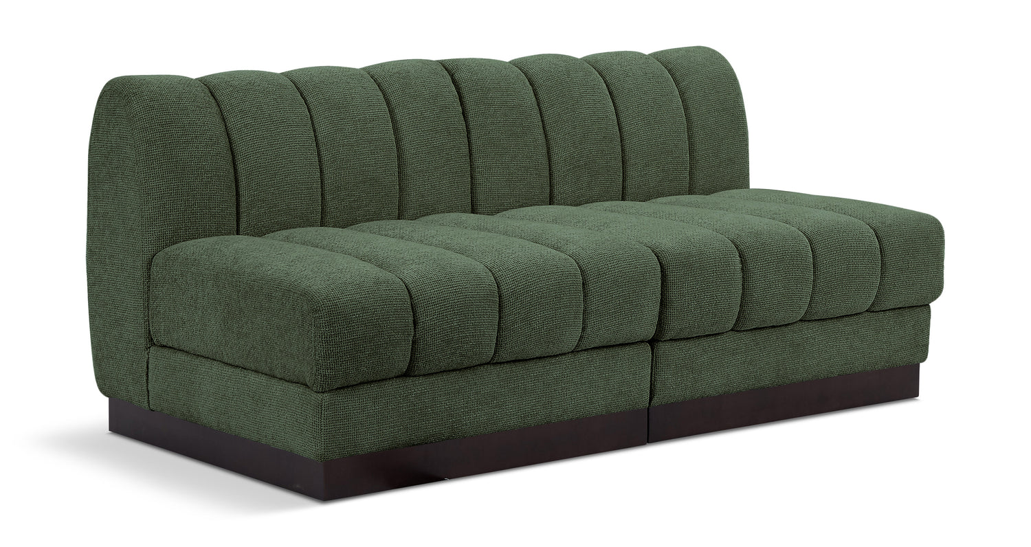 Quinn Chenille Fabric Modular Sofa