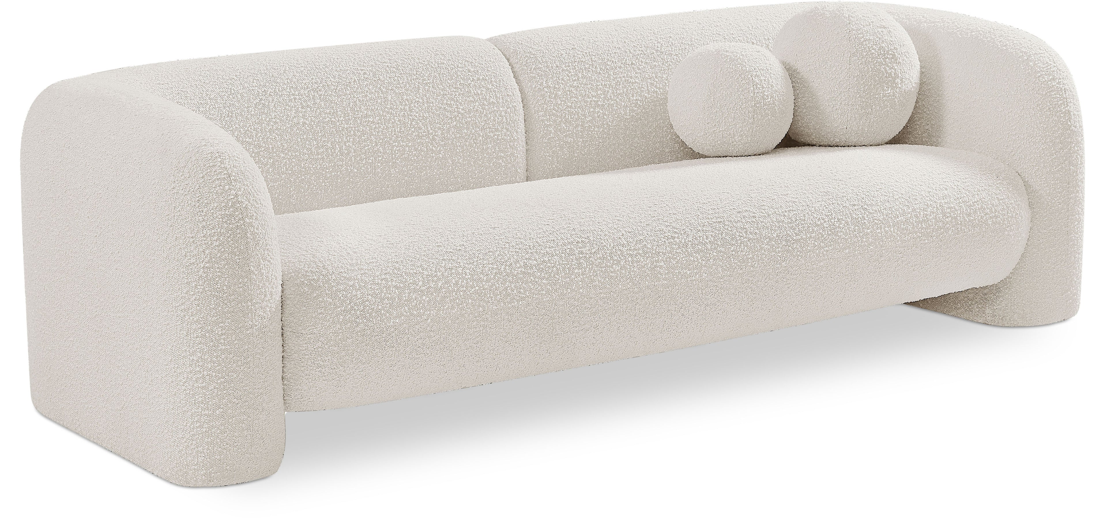 Emory Boucle Fabric Sofa