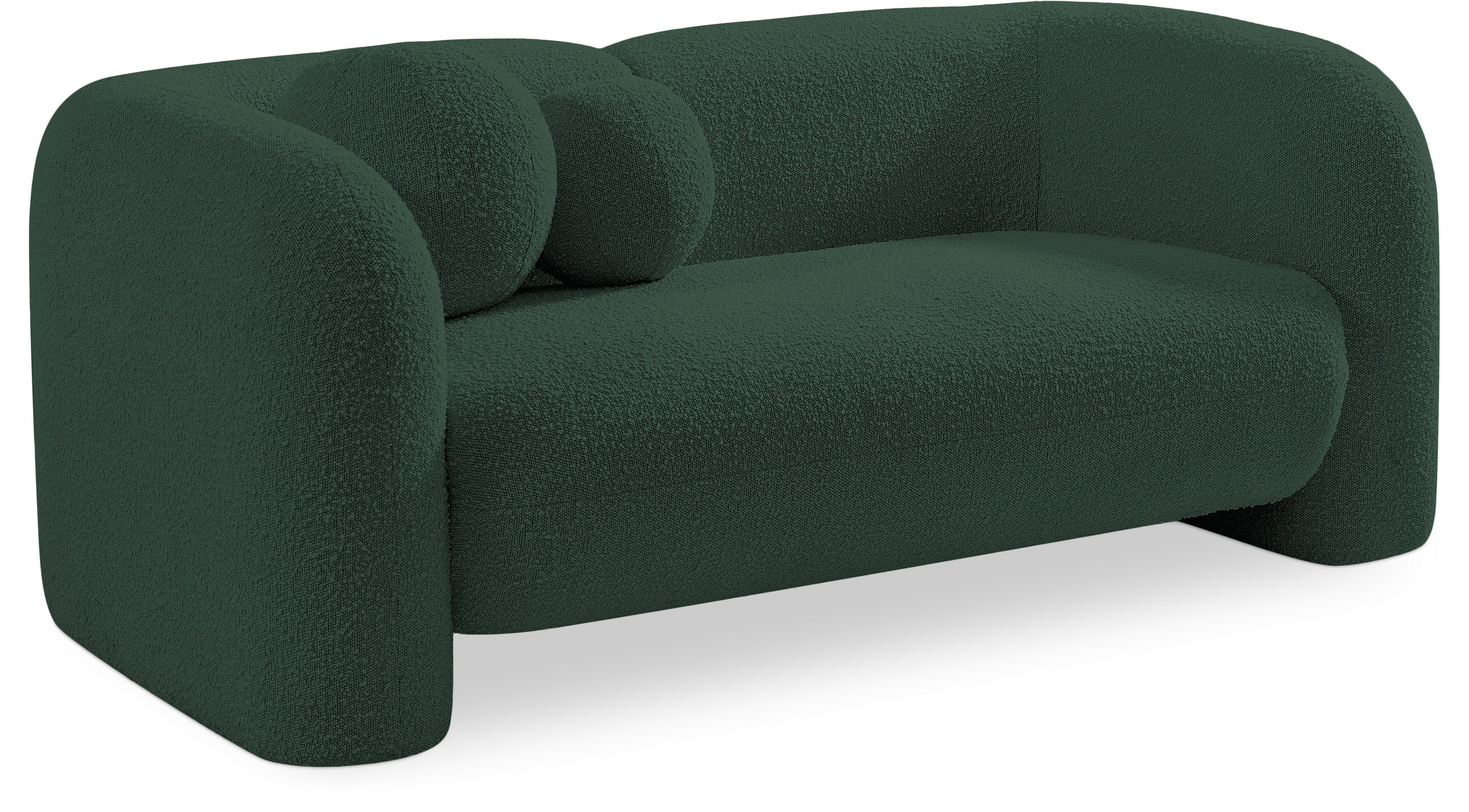 Emory Boucle Fabric Loveseat