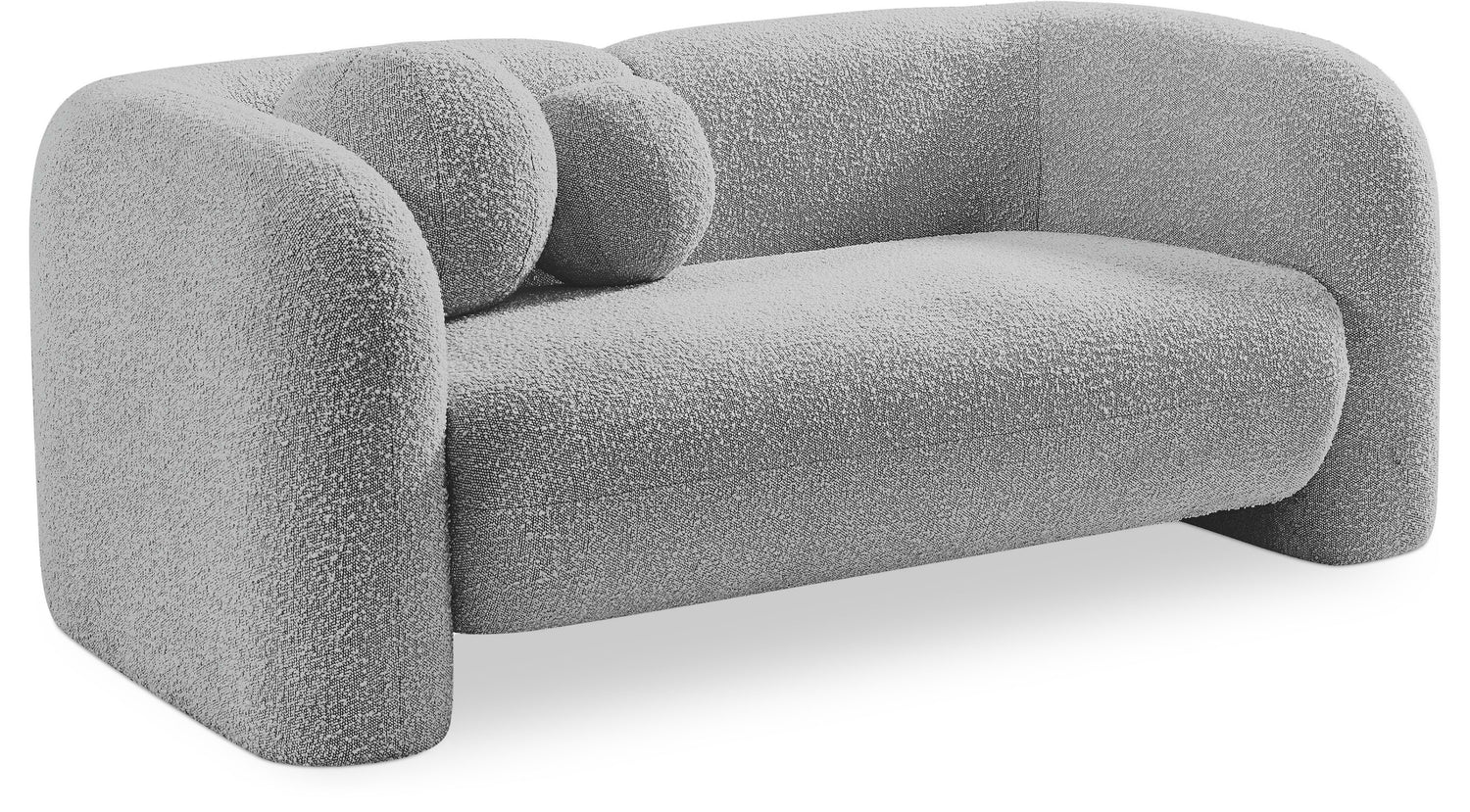 Emory Boucle Fabric Loveseat