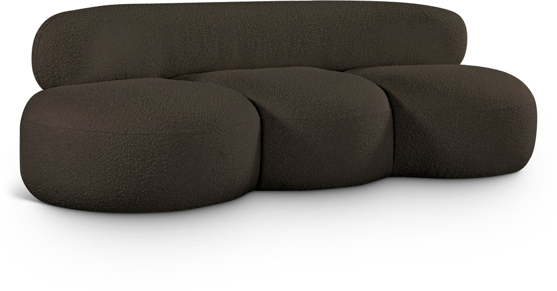 Venti Boucle Fabric Sofa