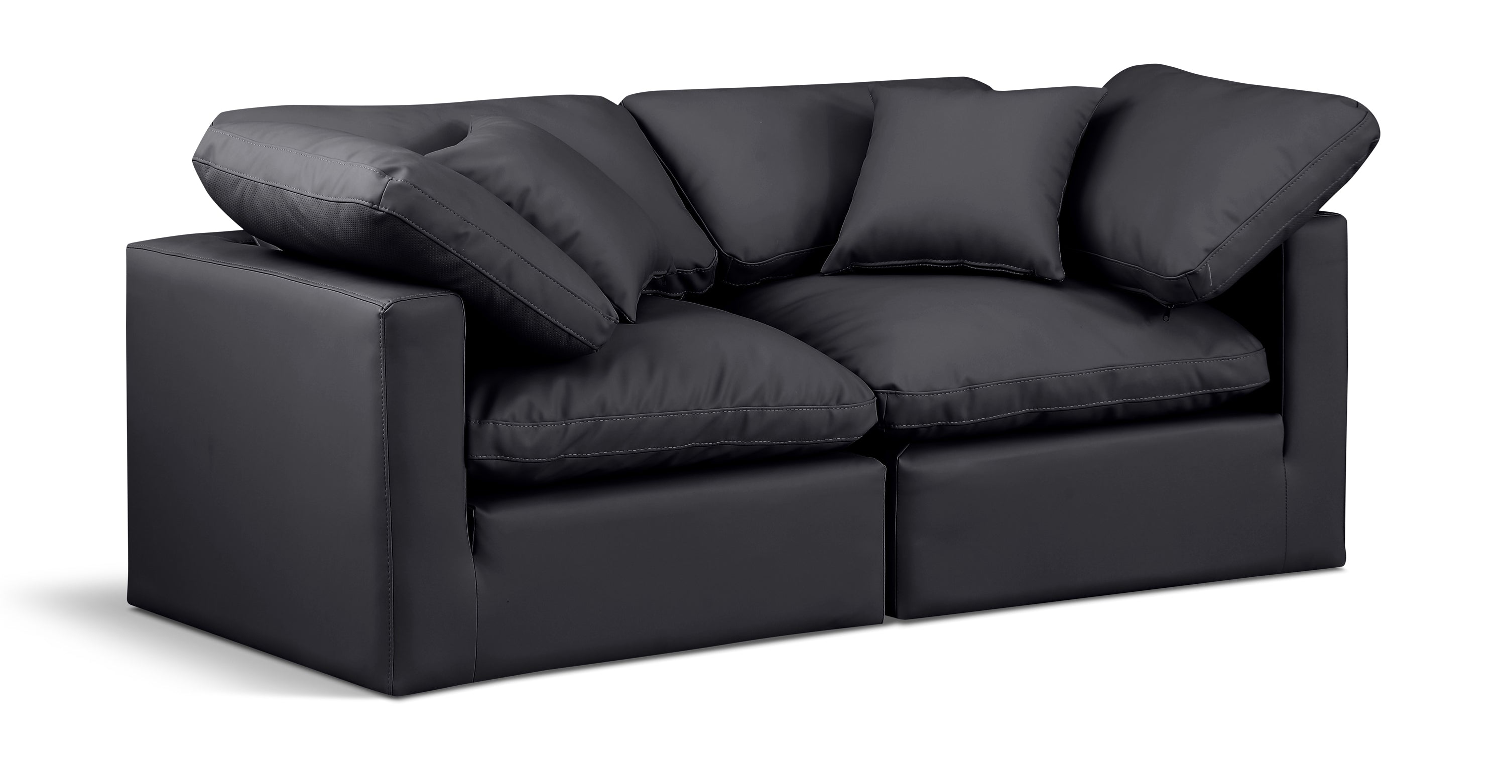 Indulge Vegan Leather Modular Sofa