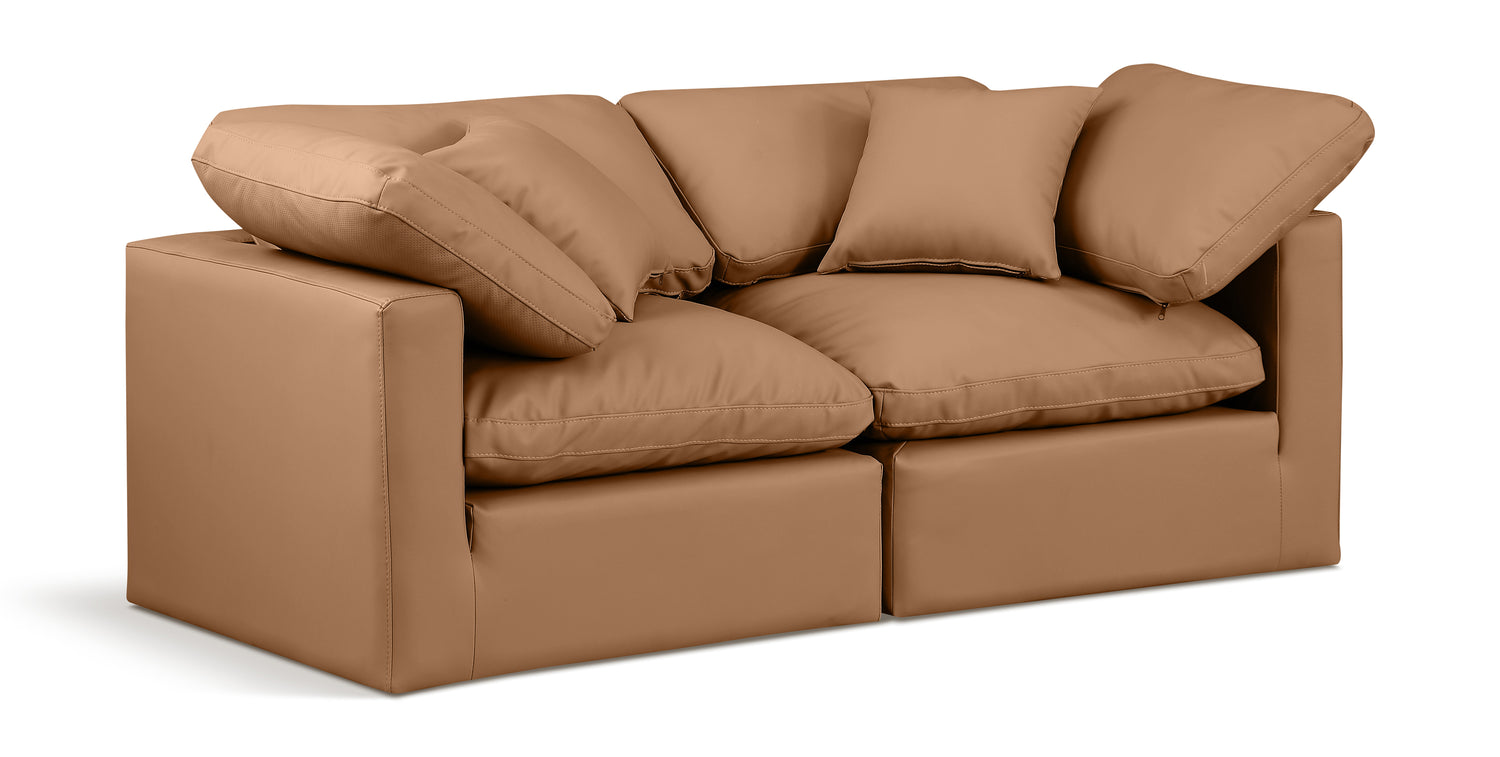 Indulge Vegan Leather Modular Sofa