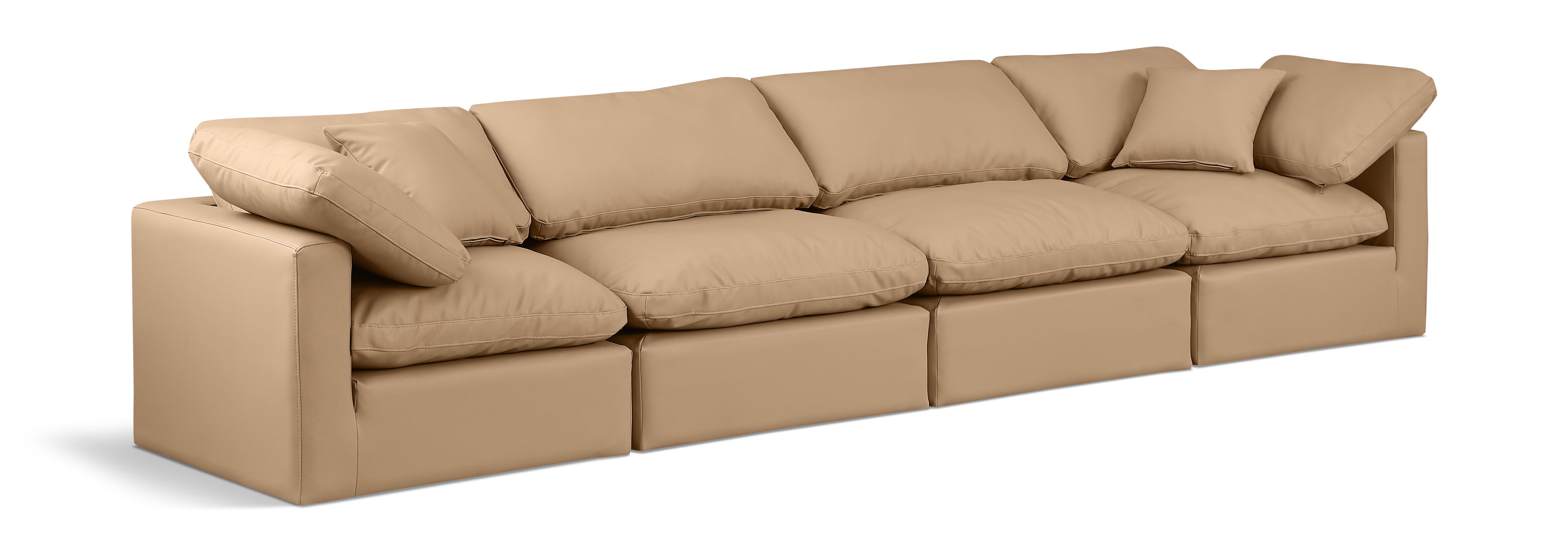 Indulge Vegan Leather Modular Sofa