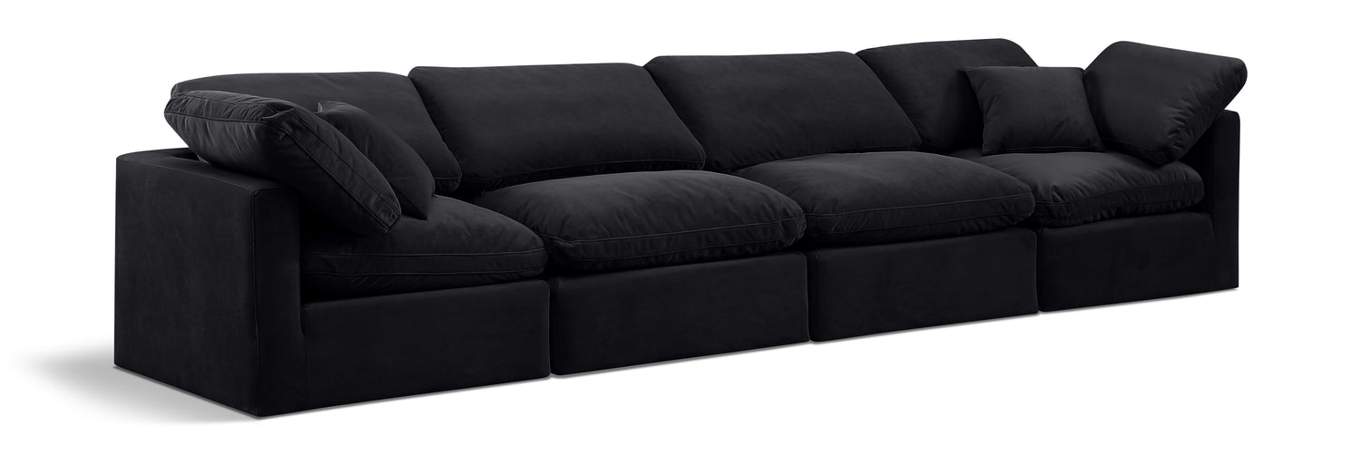 Indulge Velvet Modular Sofa