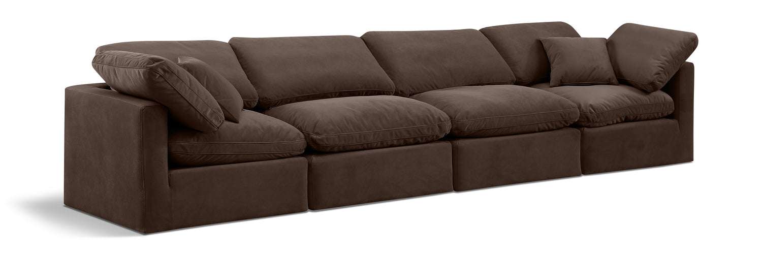 Indulge Velvet Modular Sofa