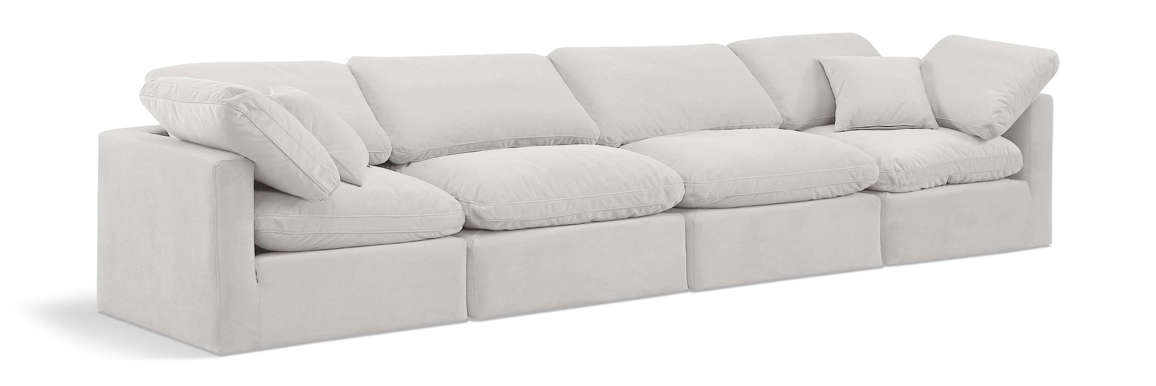 Indulge Velvet Modular Sofa