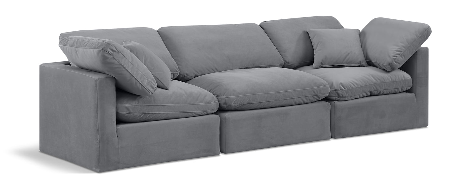 Indulge Velvet Modular Sofa