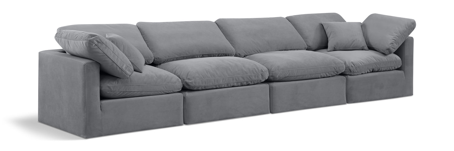 Indulge Velvet Modular Sofa