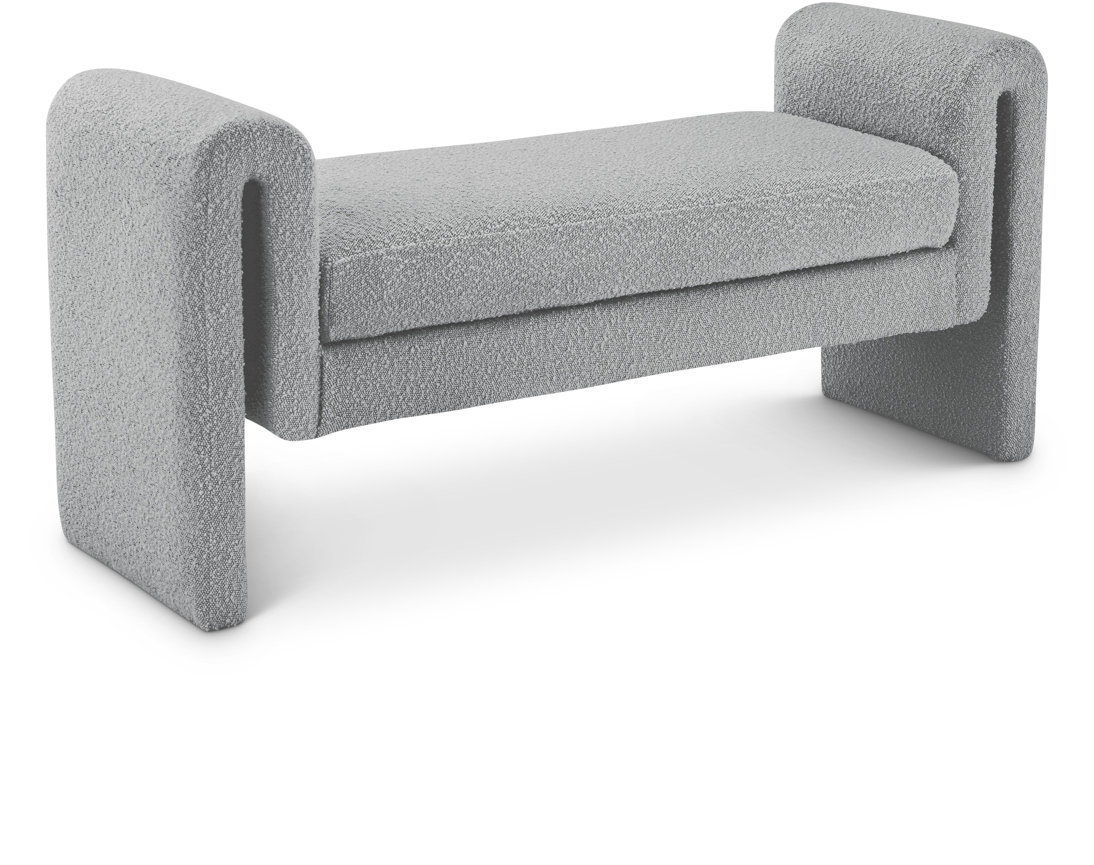 Stylus-Boucle-Fabric-Bench