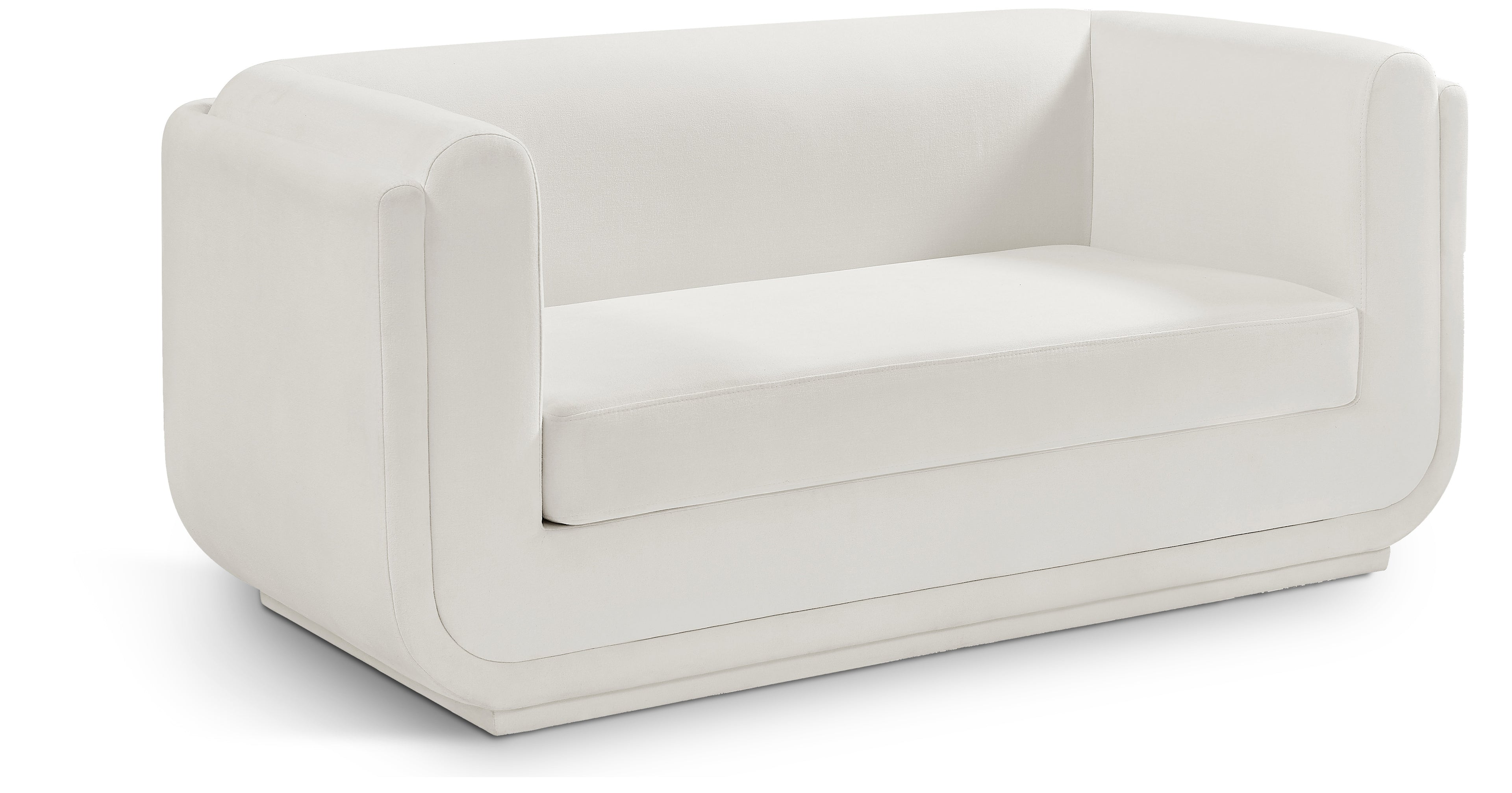 Kimora Linen TextuFabric Loveseat