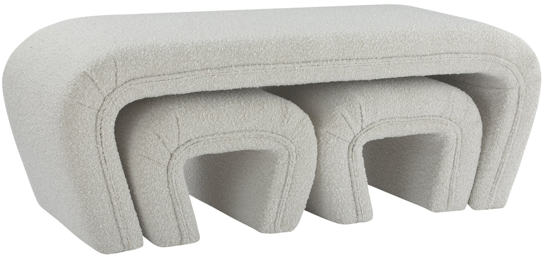 Odelia-Boucle-Fabric-Bench