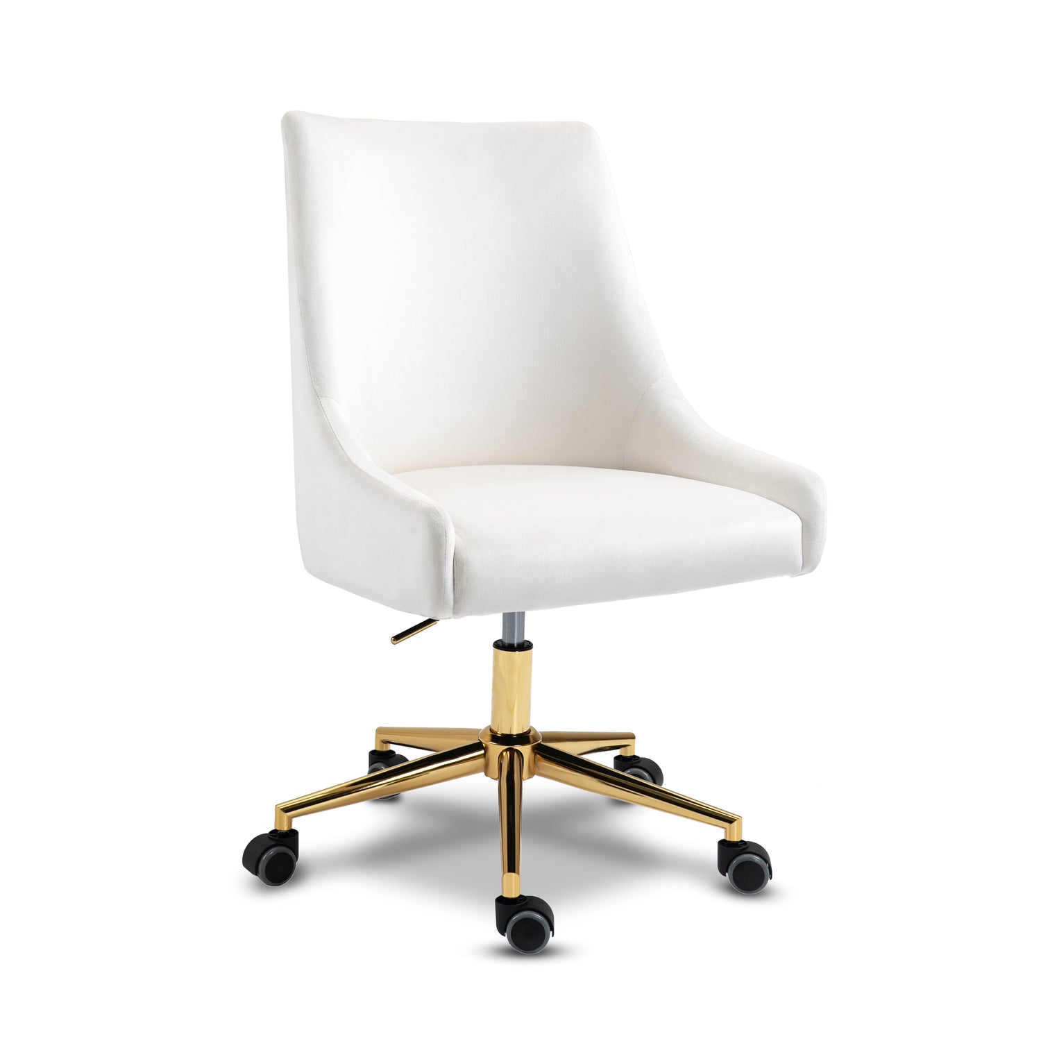 Karina Velvet Office Chair