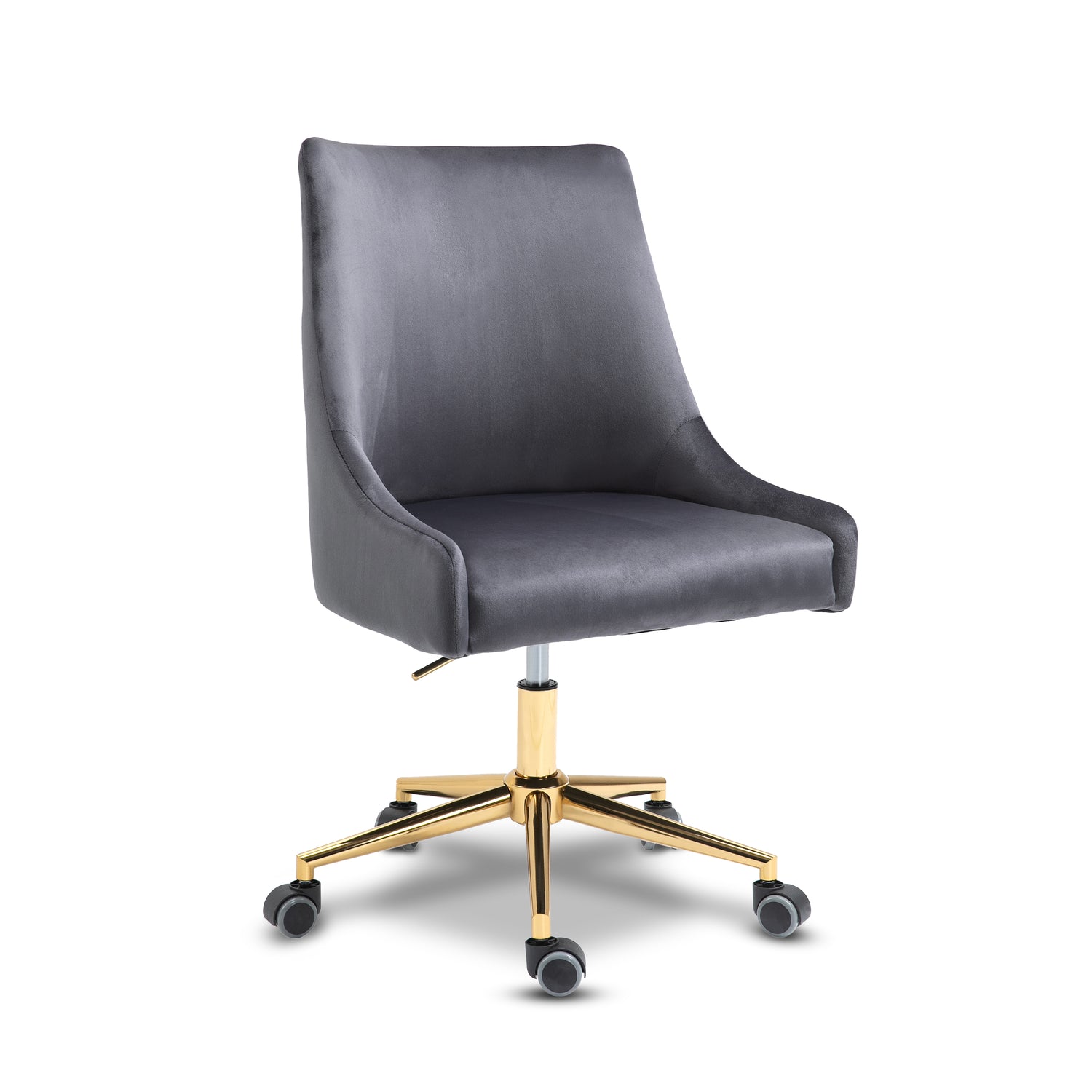 Karina Velvet Office Chair