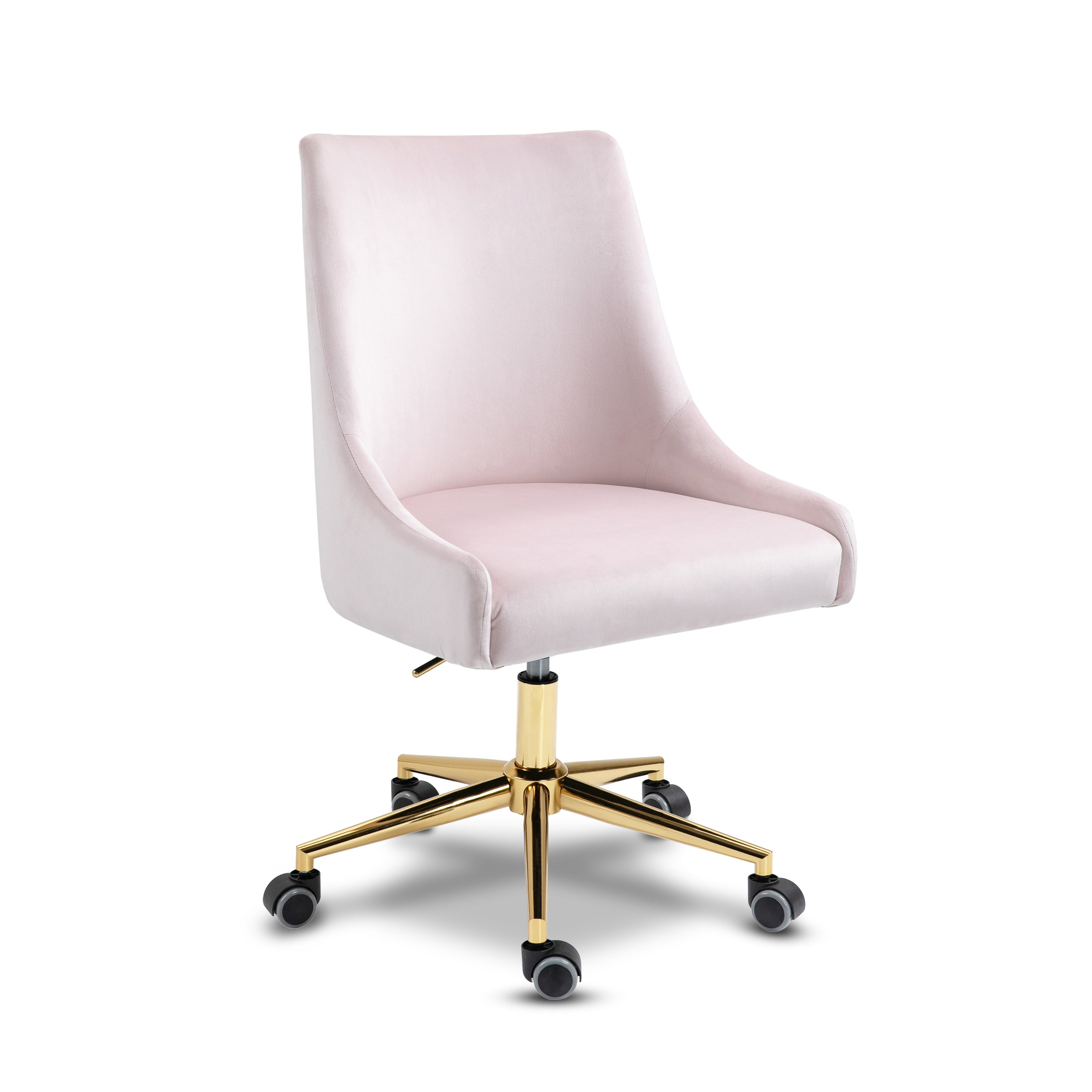 Karina Velvet Office Chair