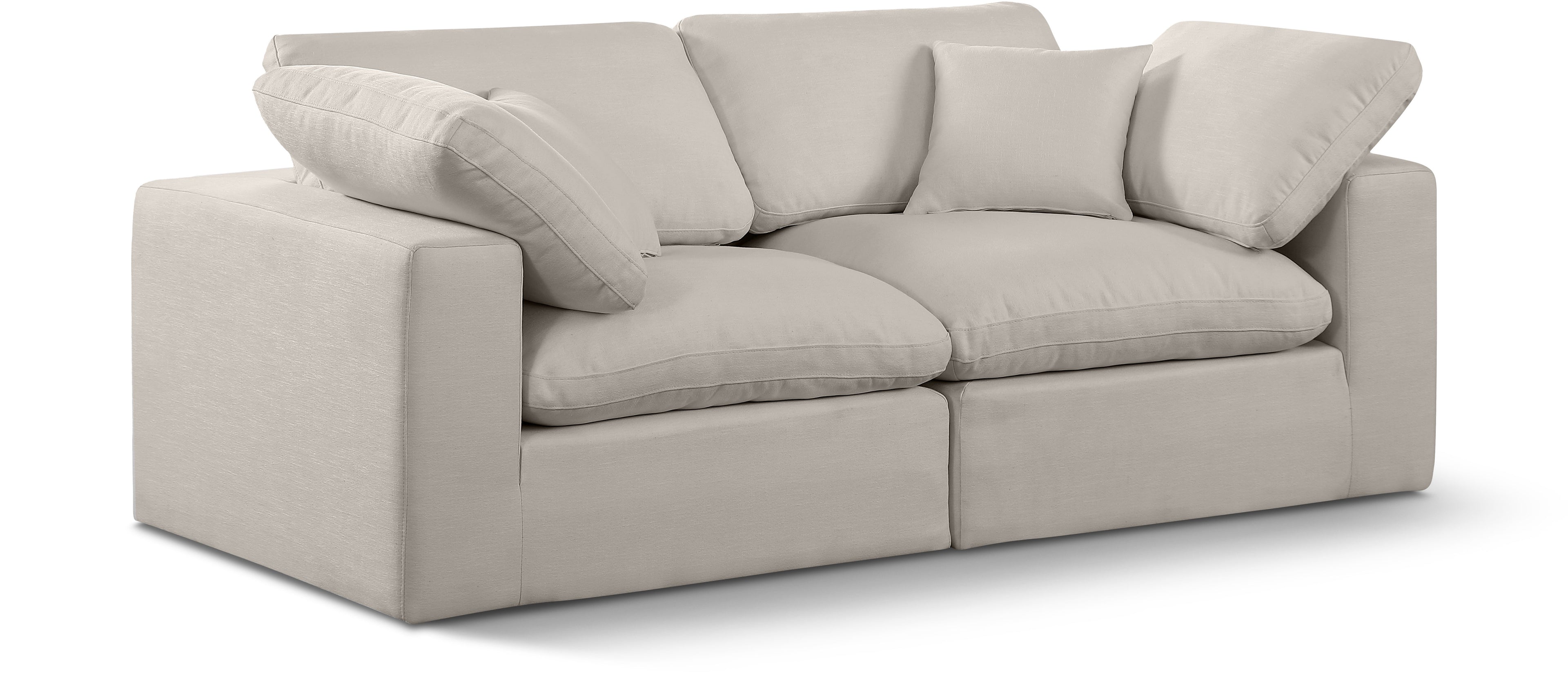 Comfy Linen TextuFabric Modular Sofa