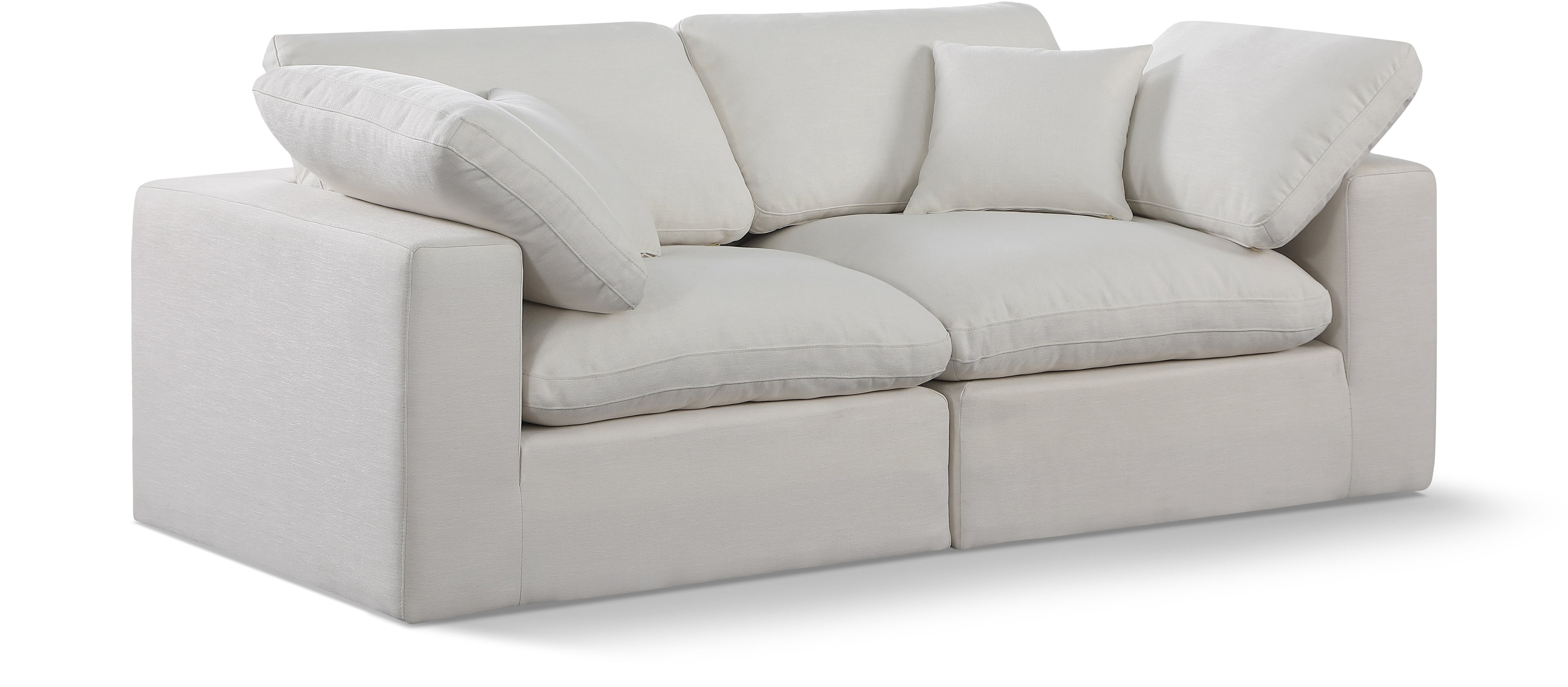 Comfy Linen TextuFabric Modular Sofa