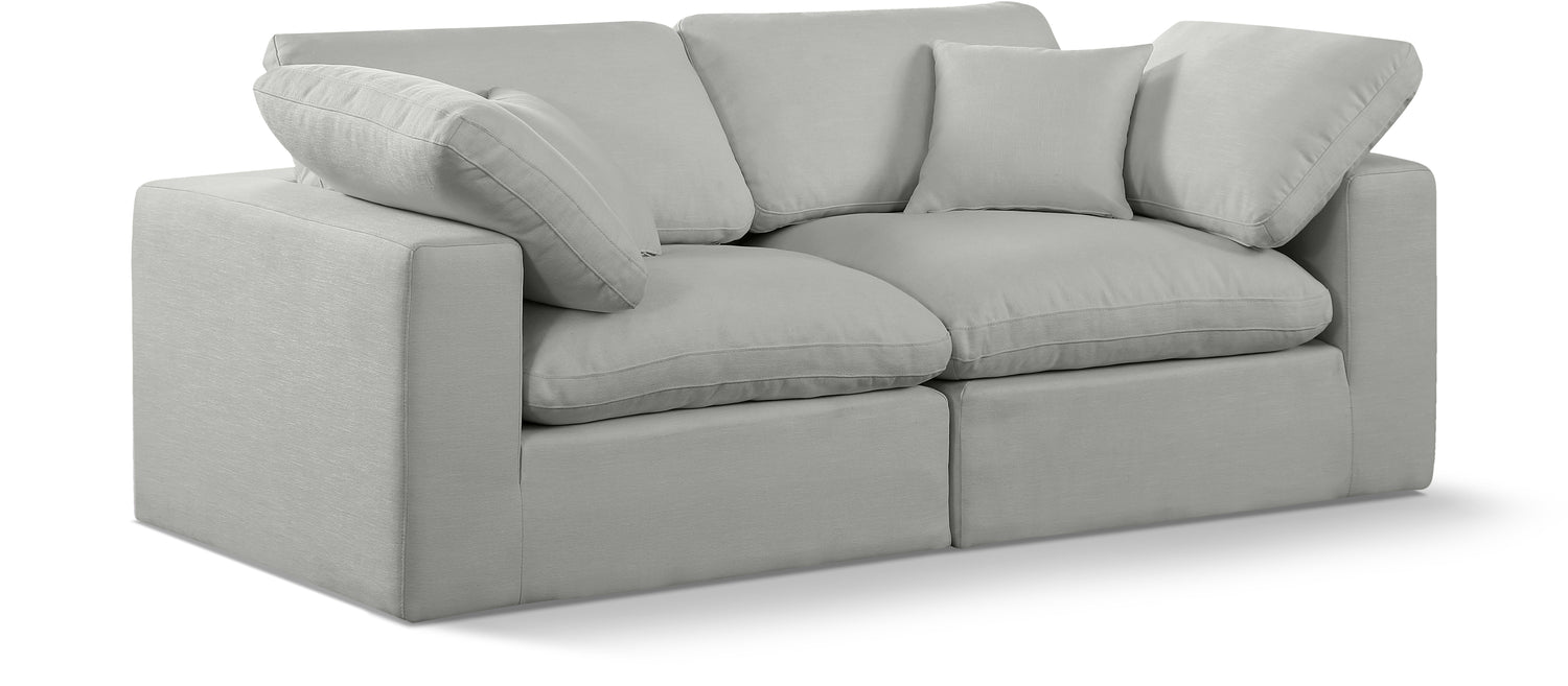 Comfy Linen TextuFabric Modular Sofa