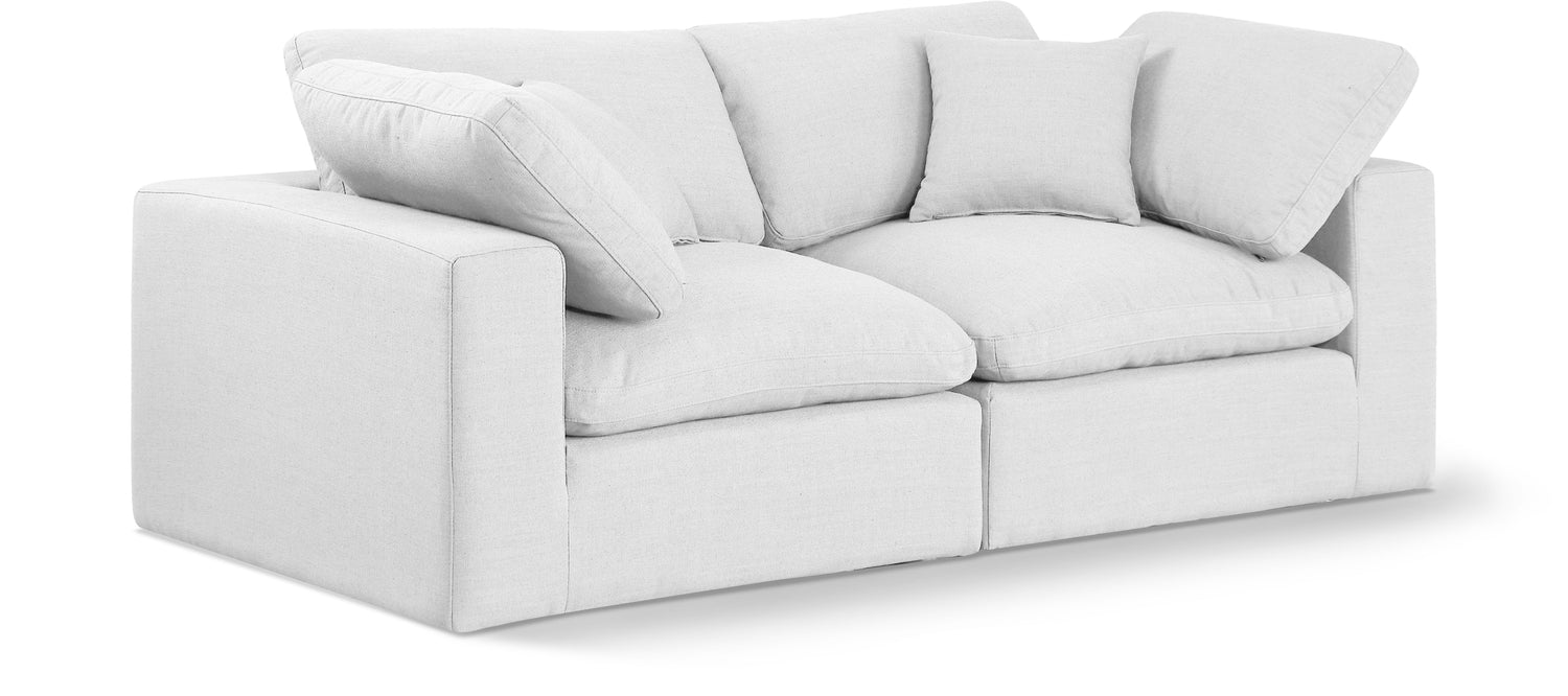 Comfy Linen TextuFabric Modular Sofa