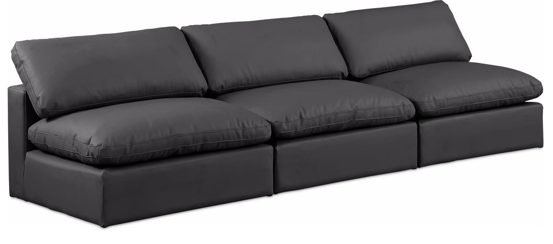 Comfy Vegan Leather Modular Sofa