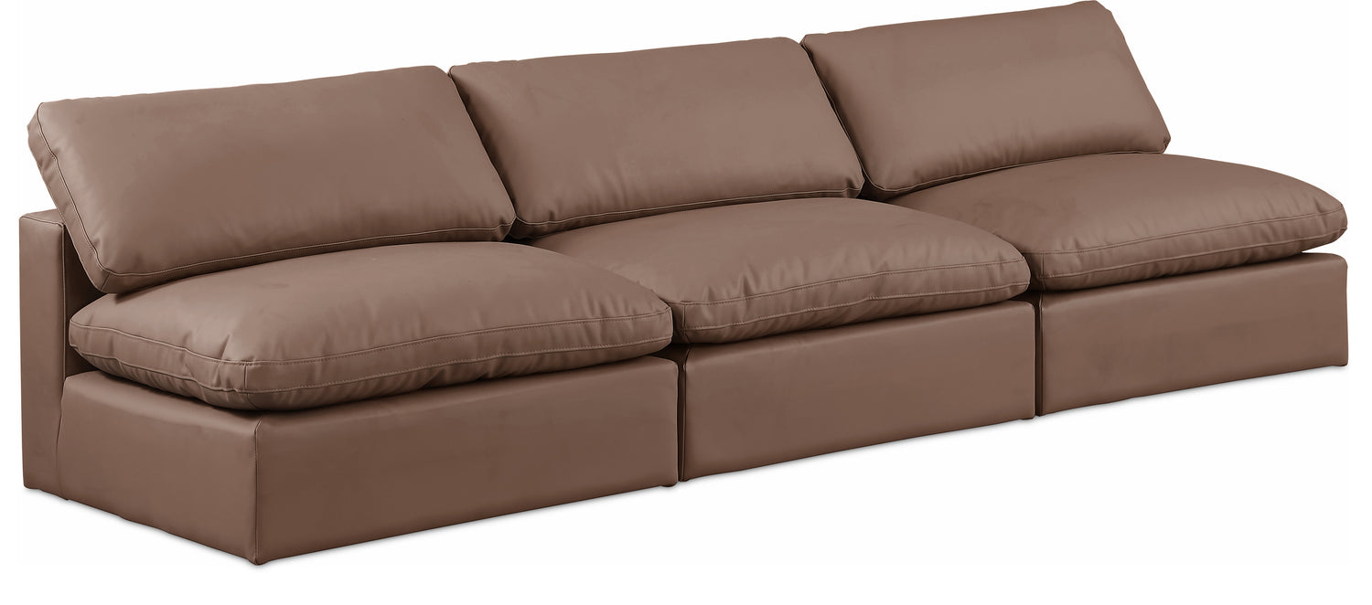 Comfy Vegan Leather Modular Sofa