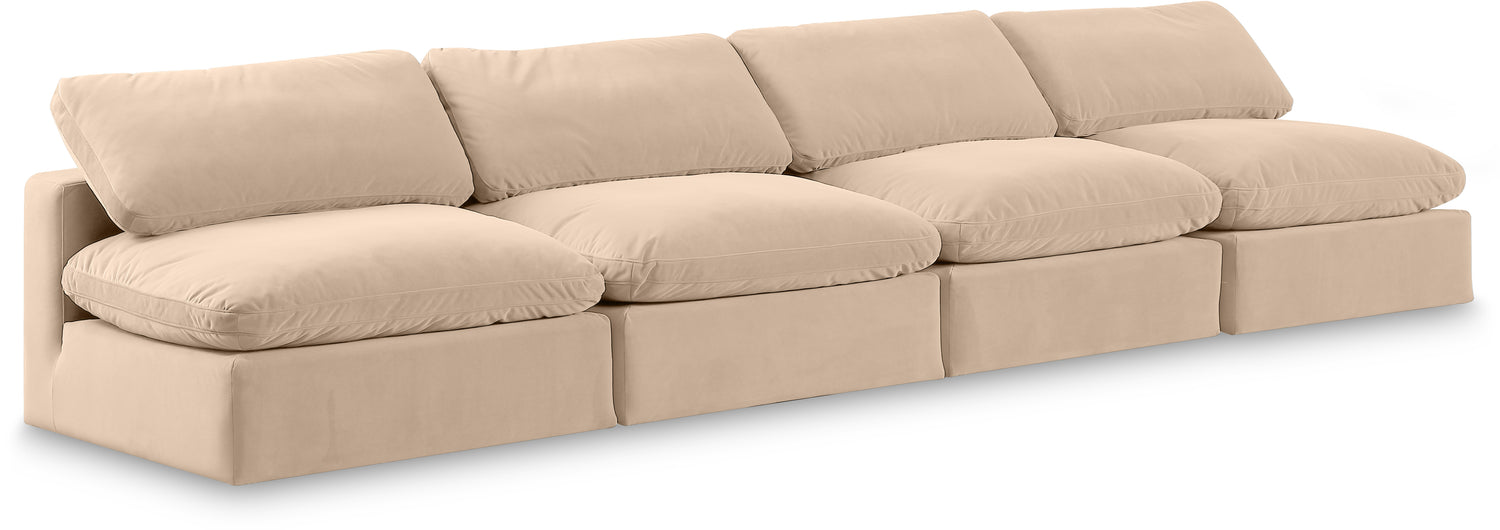 Comfy Velvet Modular Sofa